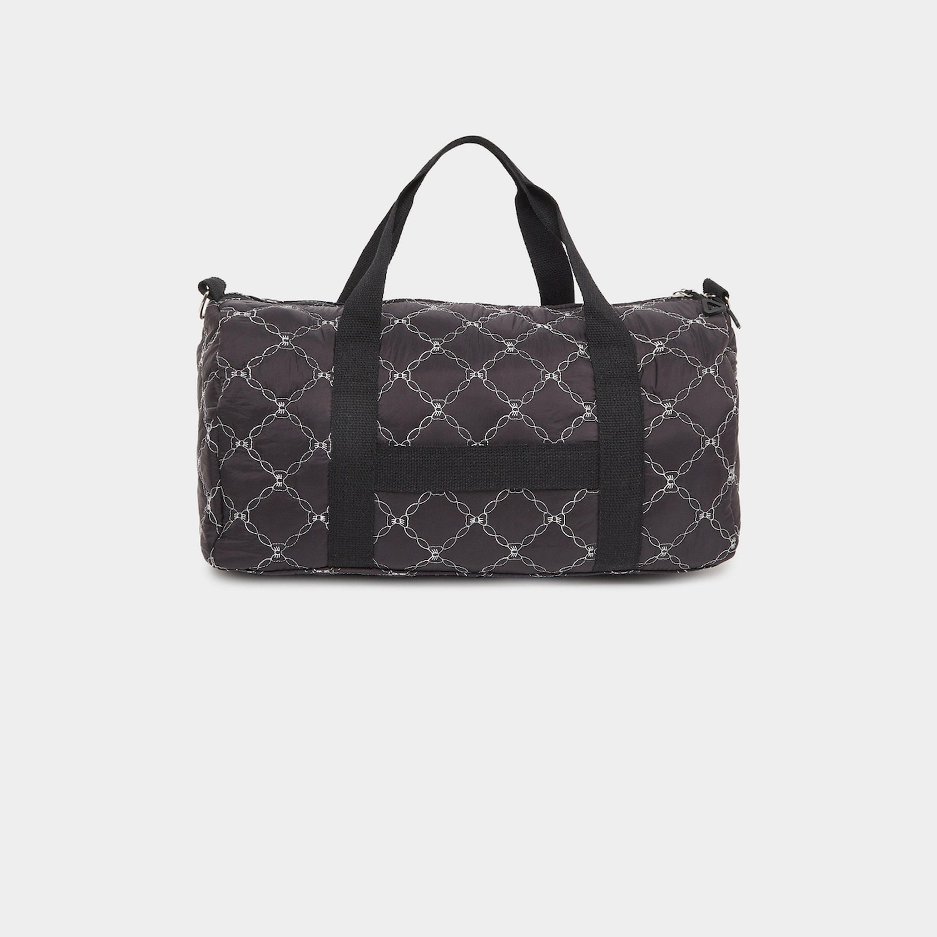 Styli Women Diamond Pattern Gym Bag-women-bagsandwallets-handbags-image-3