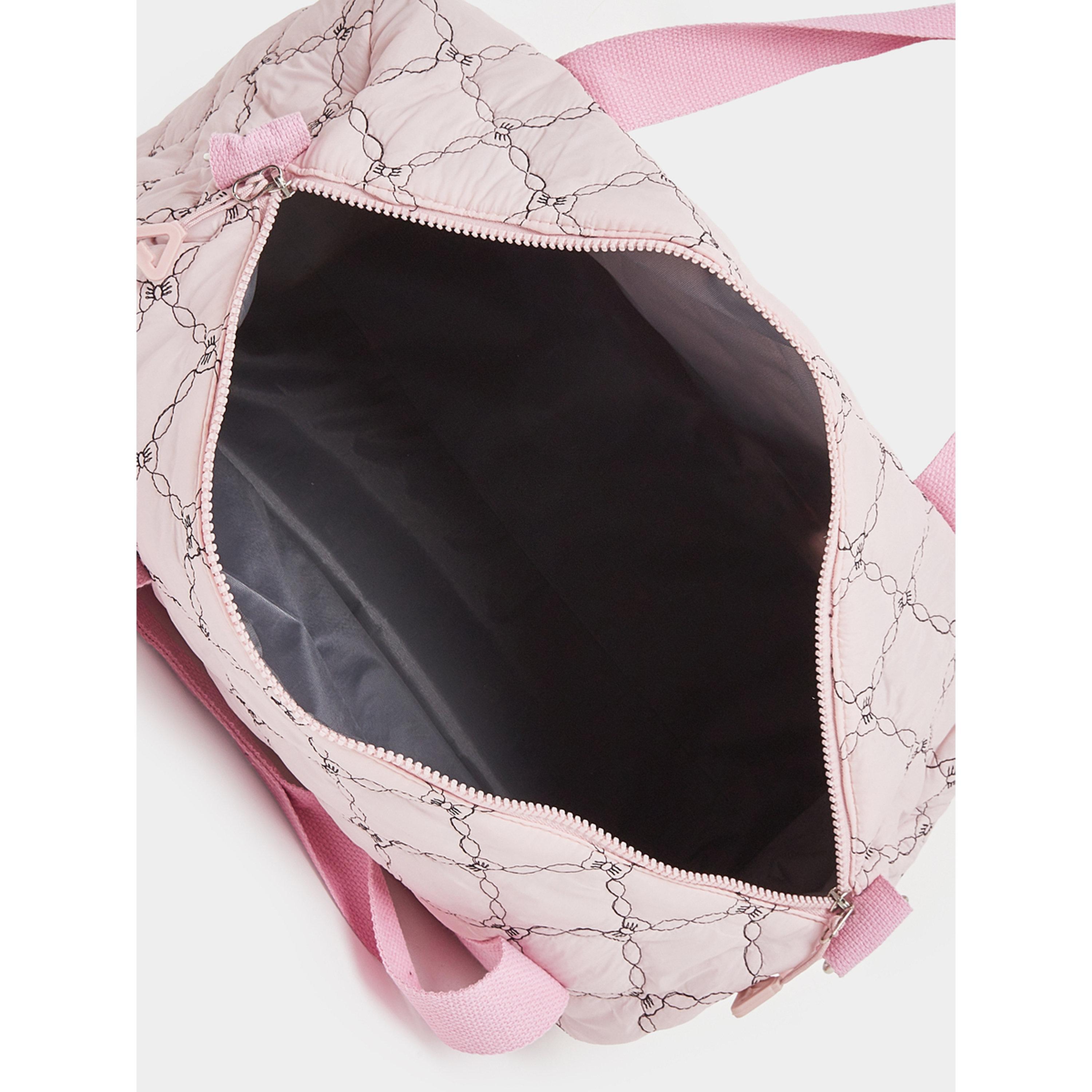Styli Women Pink Stitch Pattern Gym Bag-women-bagsandwallets-handbags-image-4