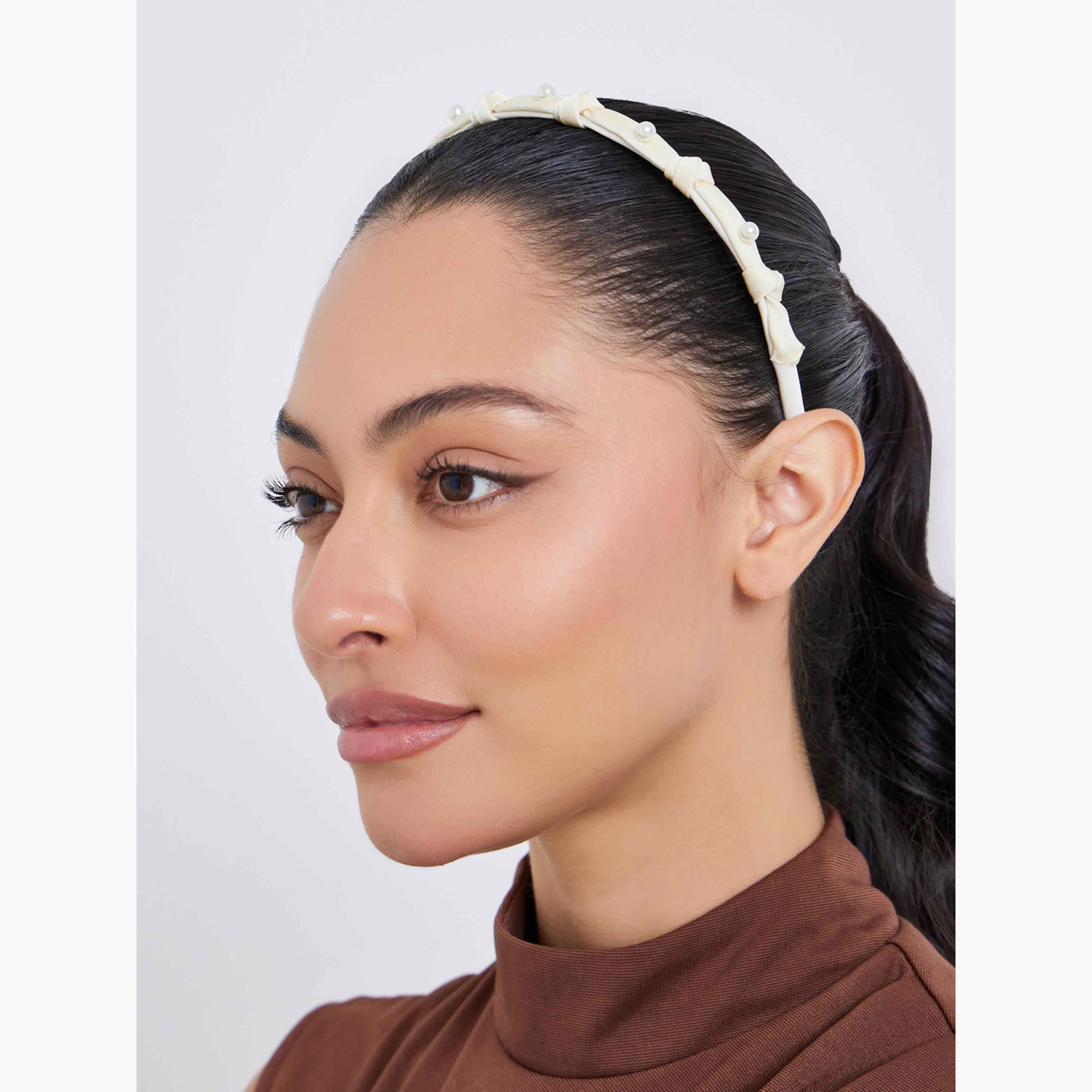 Styli Pack of 2 - Embellished Headband-women-hairaccessories-bands-image-2