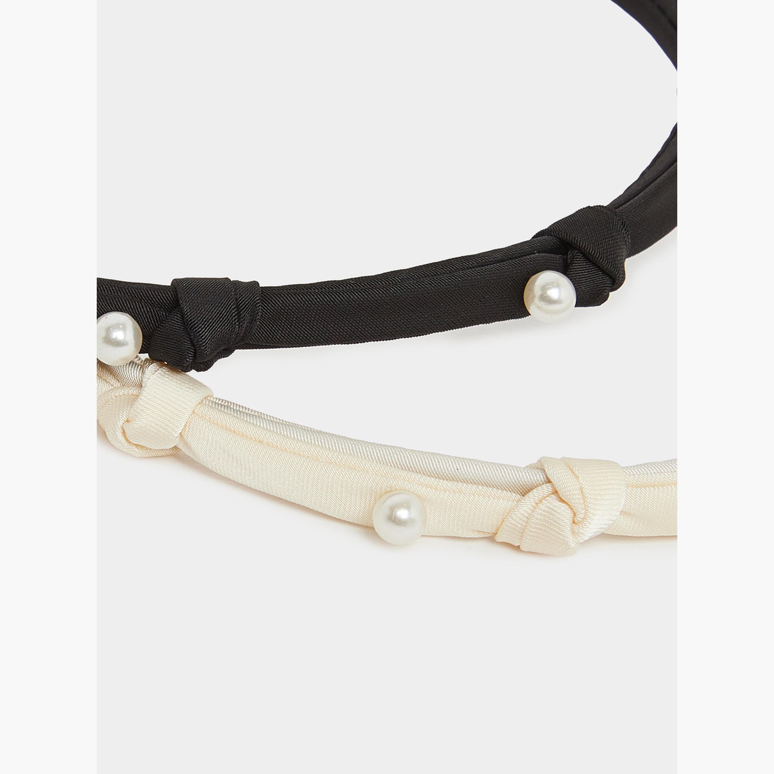 Styli Pack of 2 - Embellished Headband-women-hairaccessories-bands-image-3
