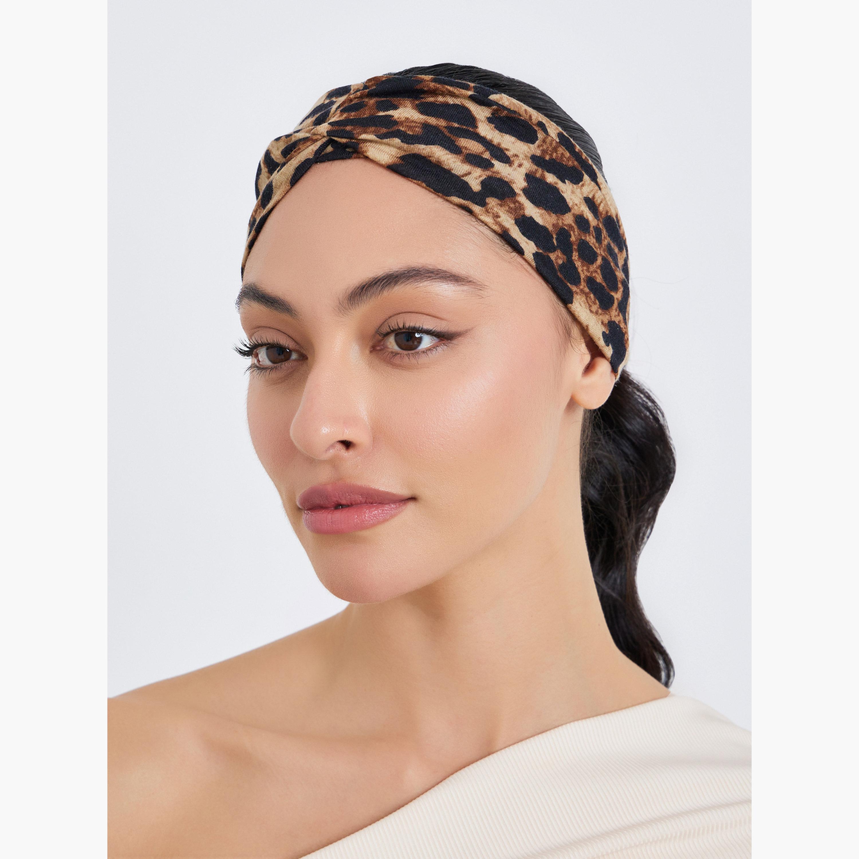 طقم مكون من 2 رباط رأس بتفاصيل عقدة-women-hairaccessories-bands-image-2