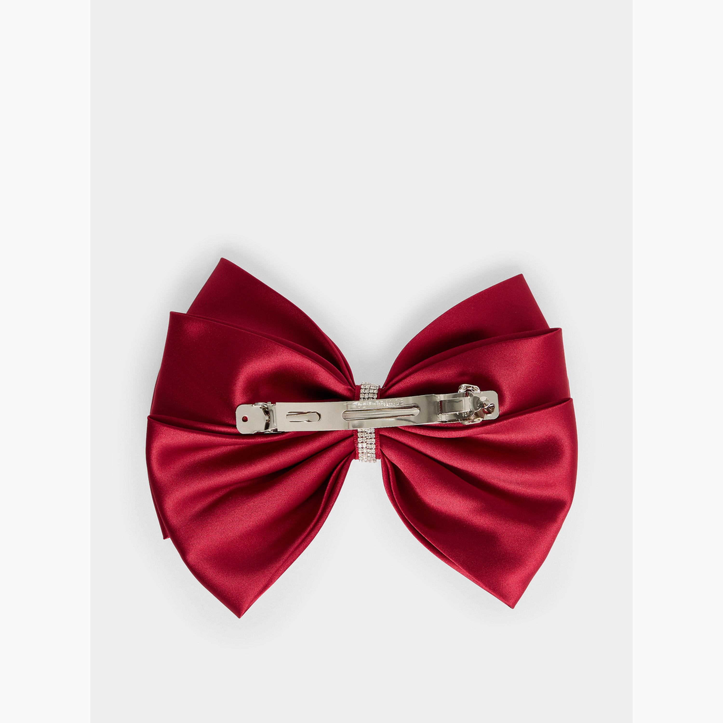 Styli Embellished Ribbon Hair Clip-women-hairaccessories-clips-image-2