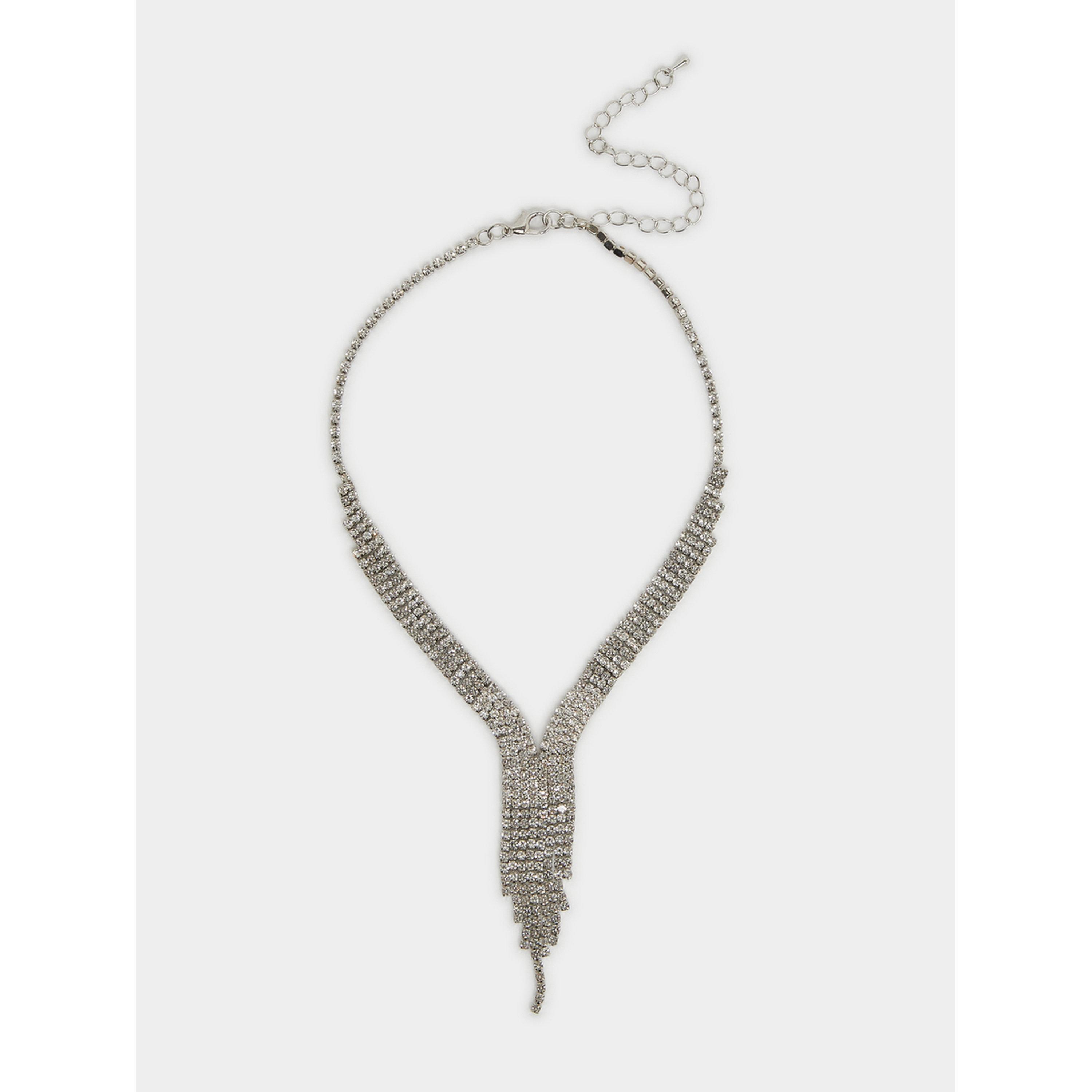 طقم مجوهرات من قلادة وأقراط مزينة-women-watchesandjewellery-jewellery-jewellerysets-image-3
