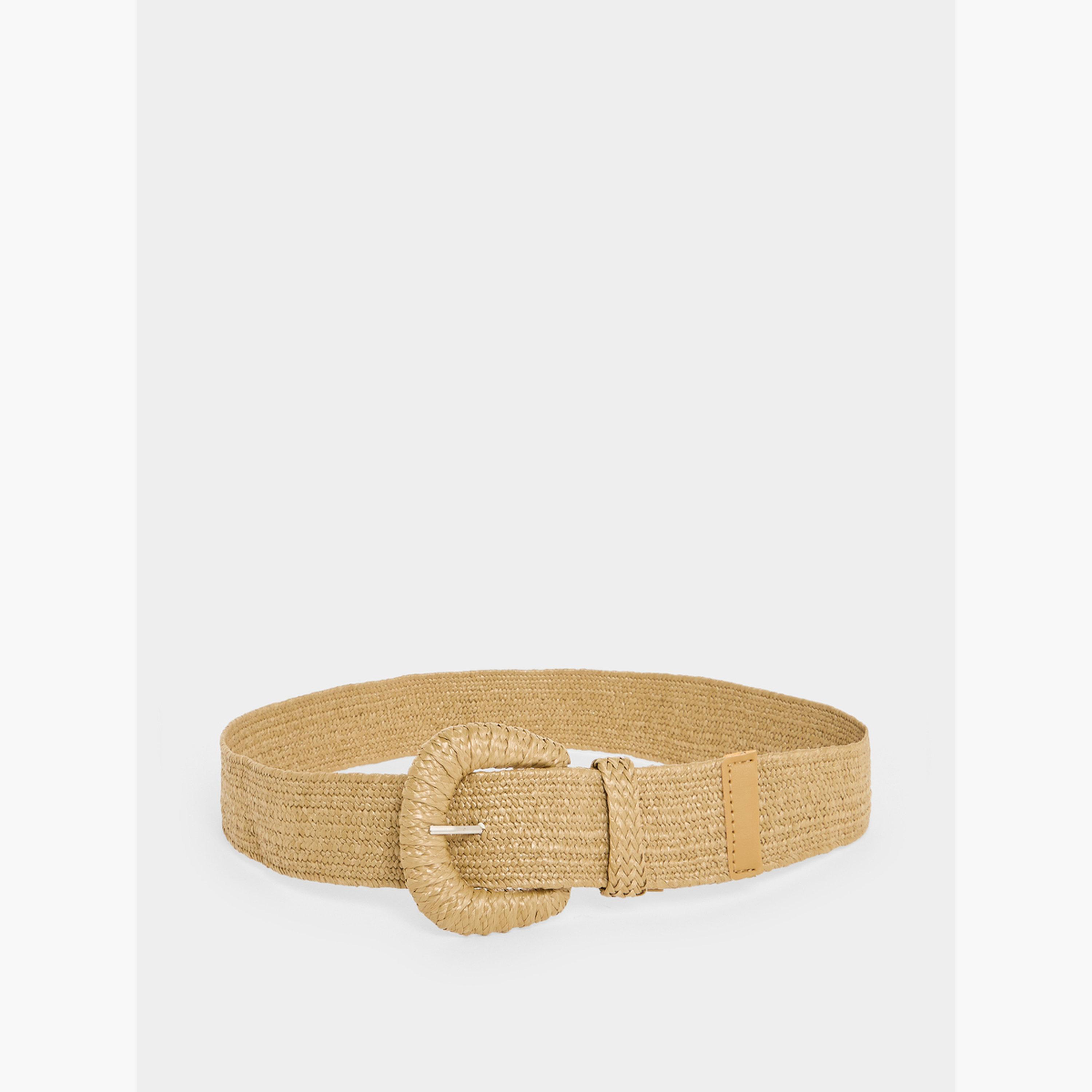 Styli Khaki Woven Belt-women-clothingaccessories-belts-image-1