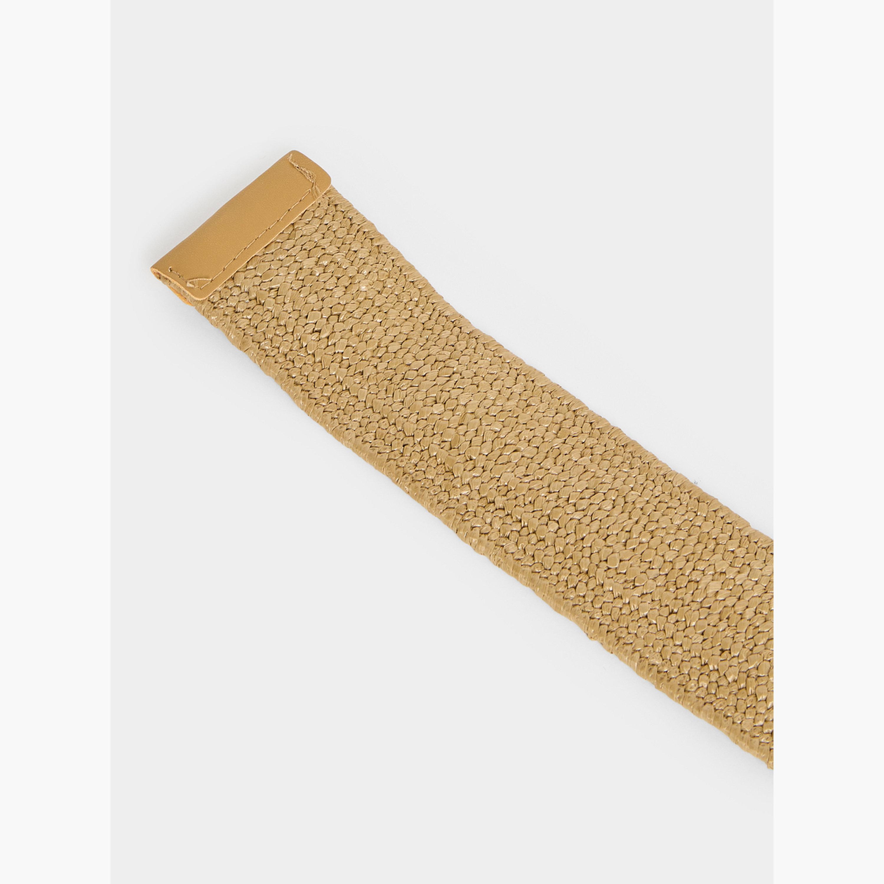 Styli Khaki Woven Belt-women-clothingaccessories-belts-image-5