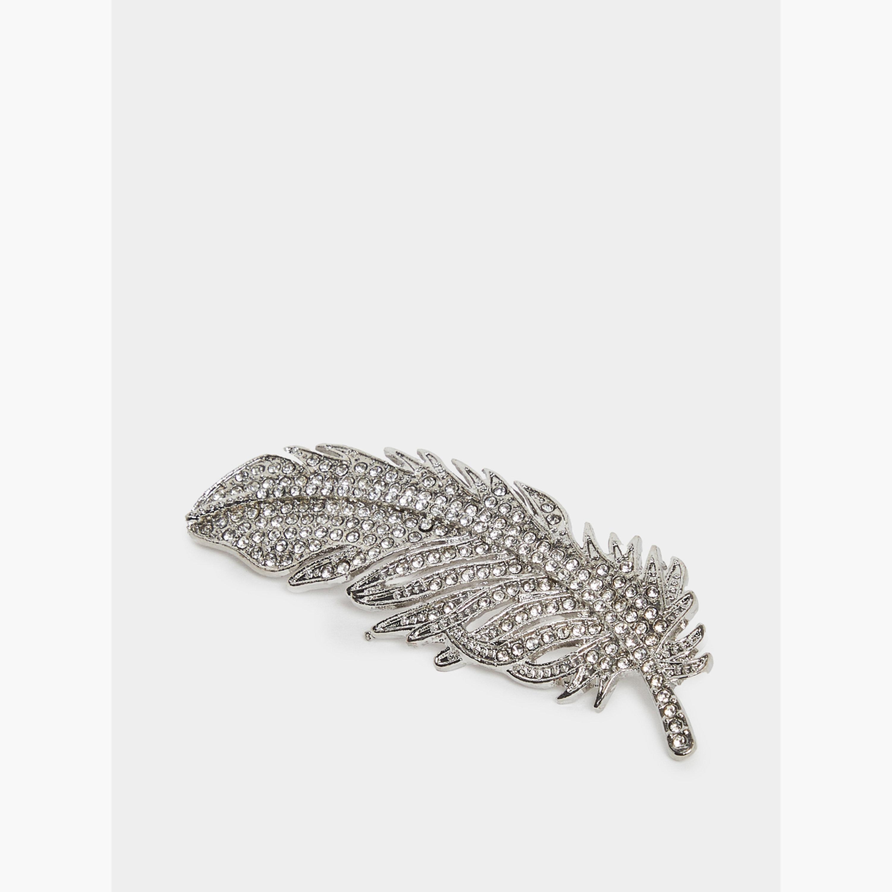Styli Leaf Brooch-women-watchesandjewellery-jewellery-brooches-image-1