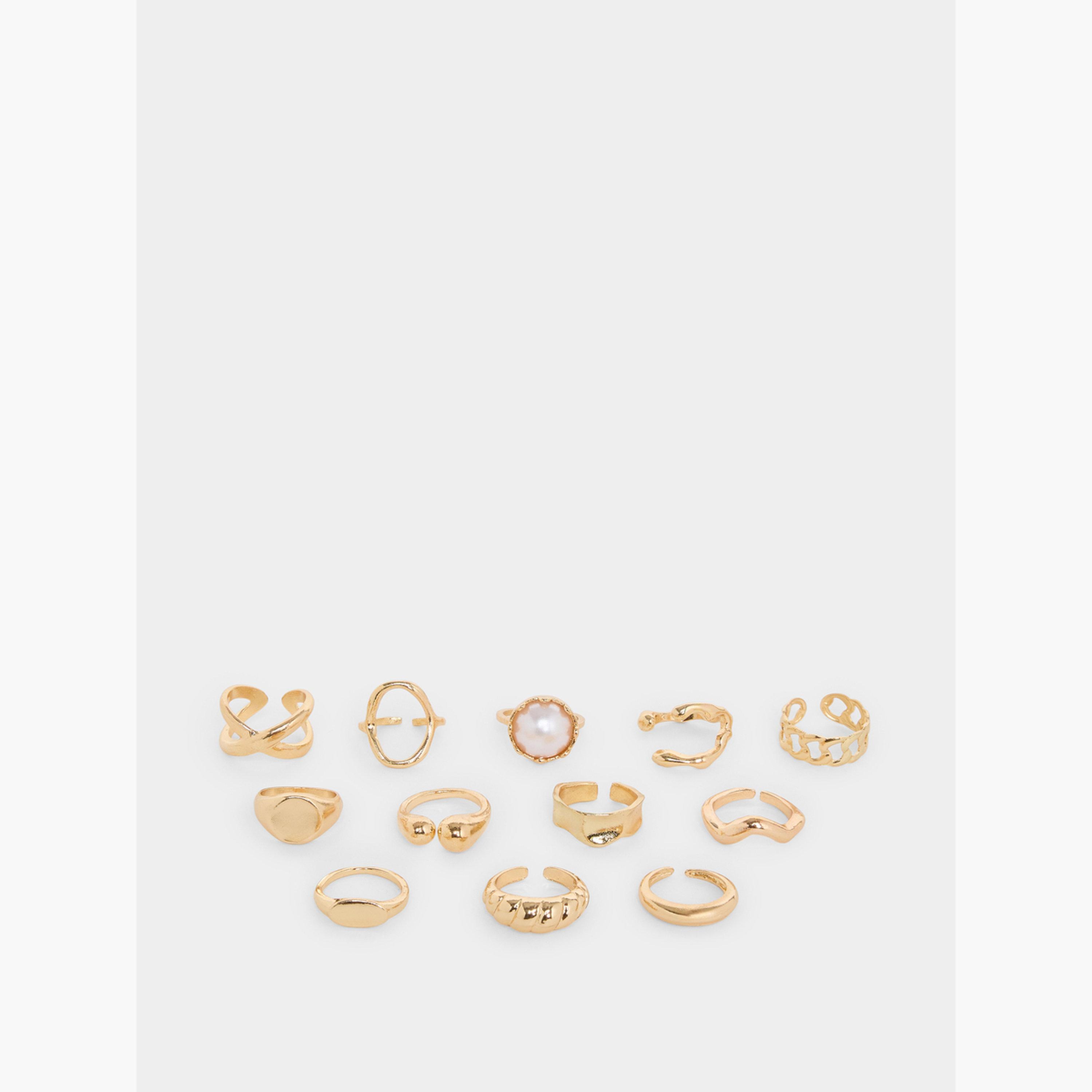 Styli Set of 12 - Assorted Rings-women-watchesandjewellery-jewellery-rings-image-1