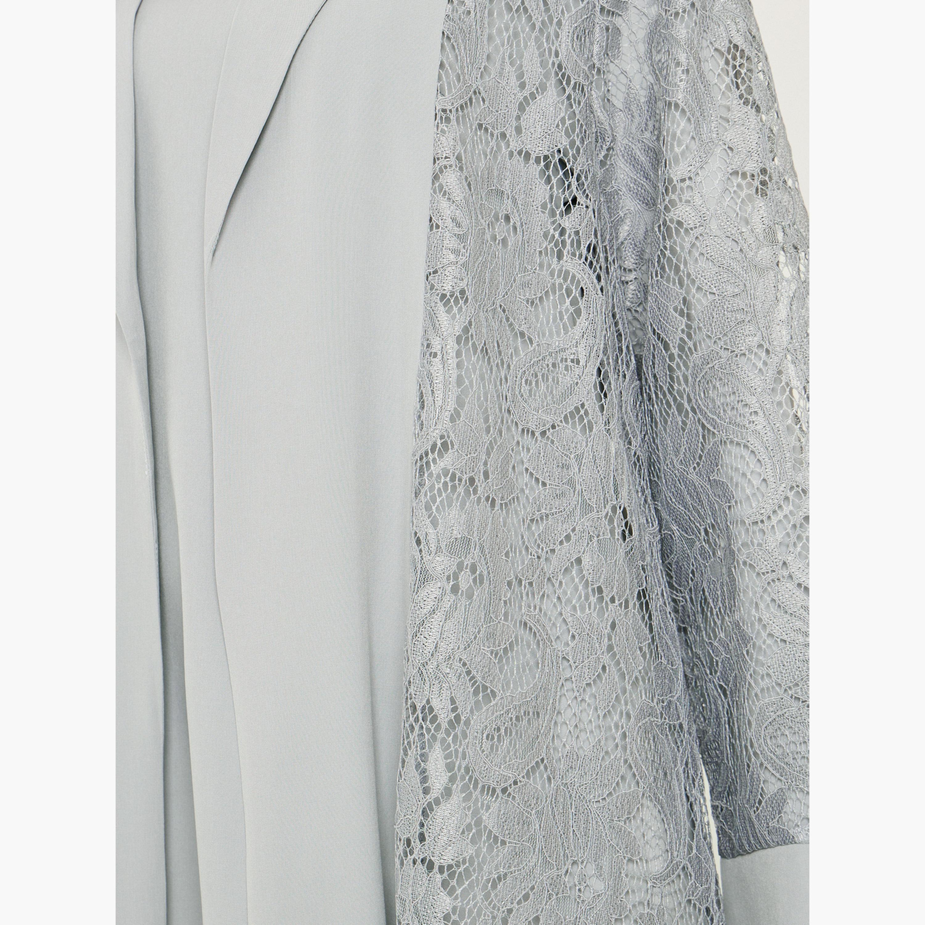 Styli Women Lace Insert Abaya and Dress Modest Set-women-clothing-shirtsandblouses-blouses-image-4