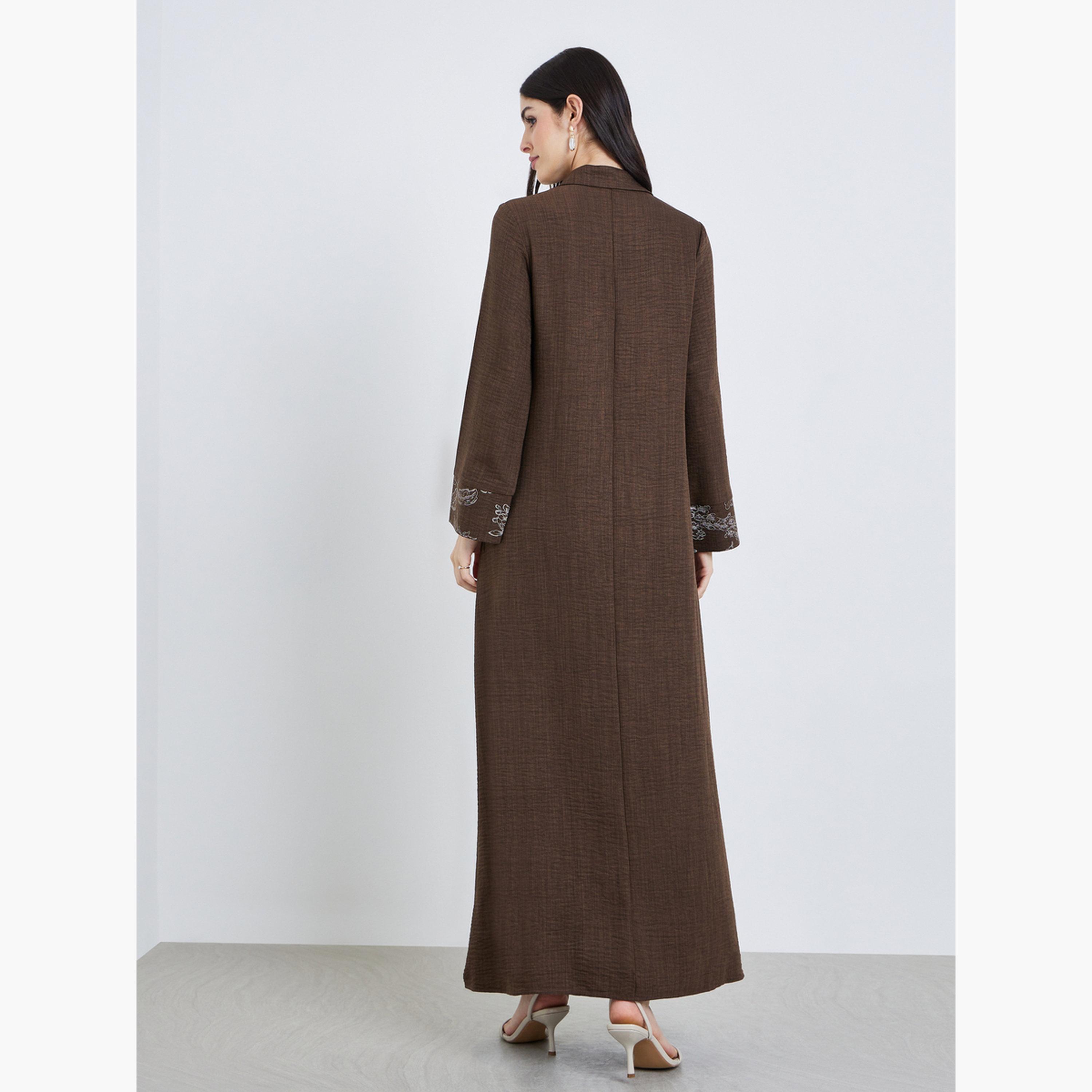جلابية بياقة مطرزة-women-arabicclothing-jalabiyas-image-5