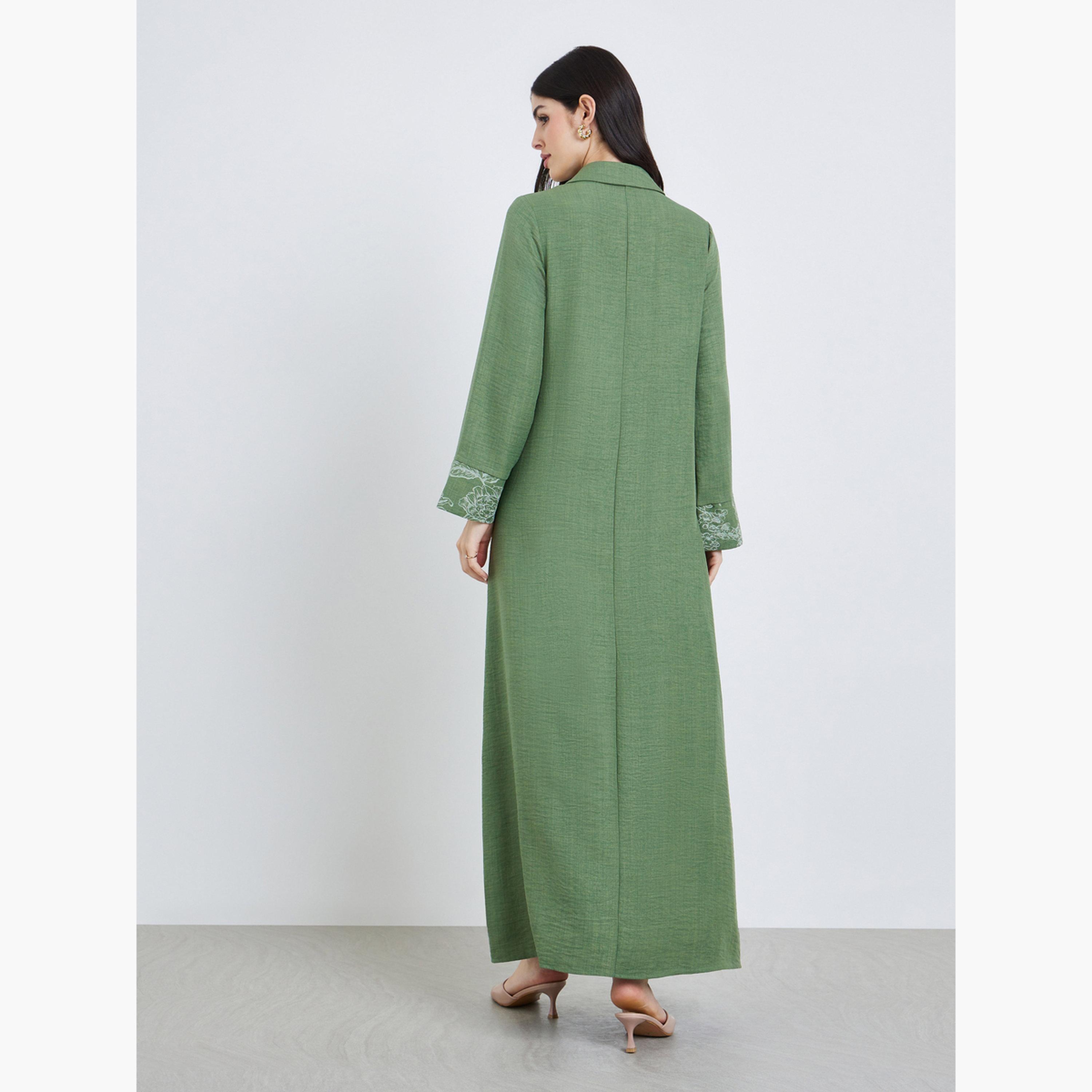 جلابية بياقة مطرزة-women-arabicclothing-jalabiyas-image-5