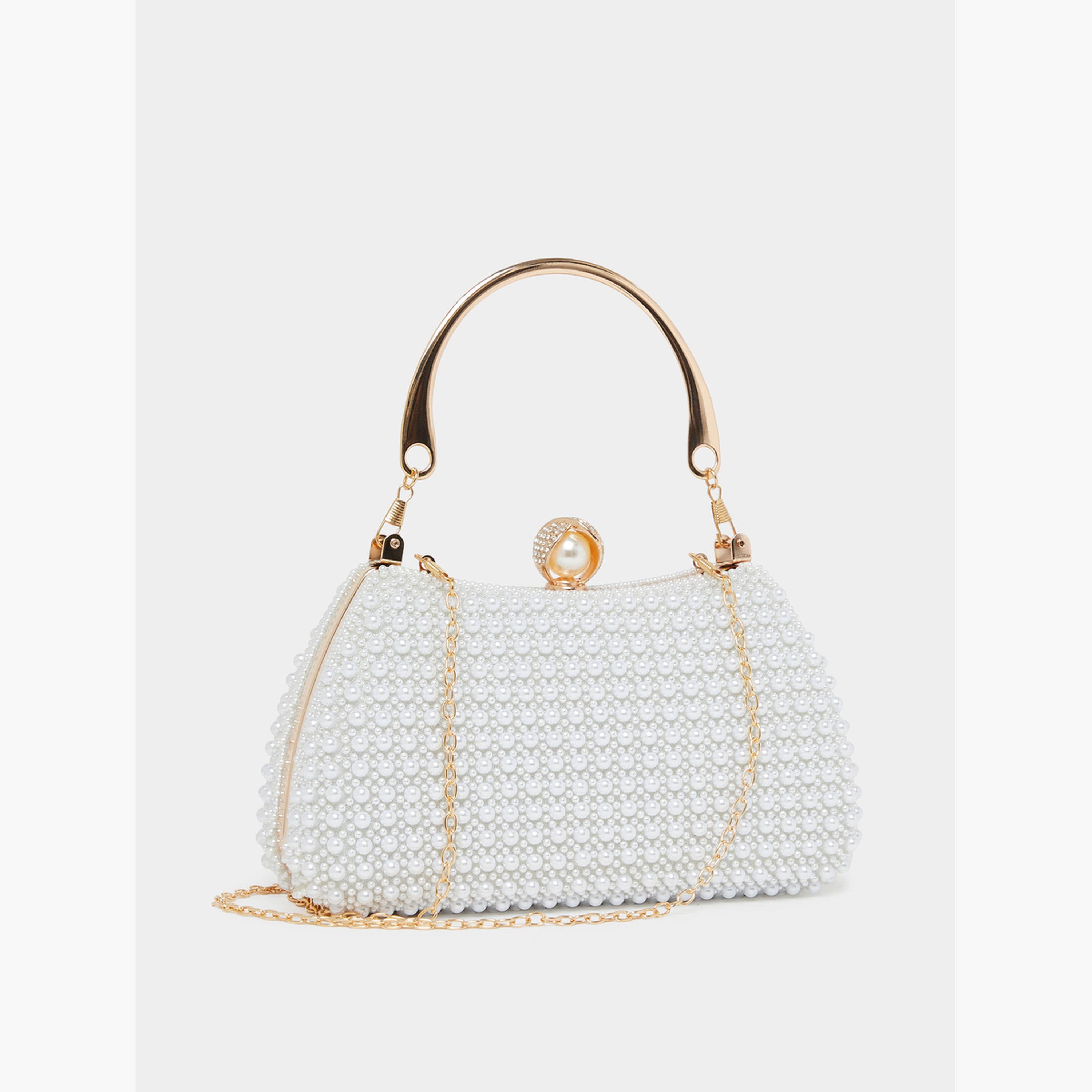شنطة كلاتش مزينة باللؤلؤ-women-bagsandwallets-handbags-image-1