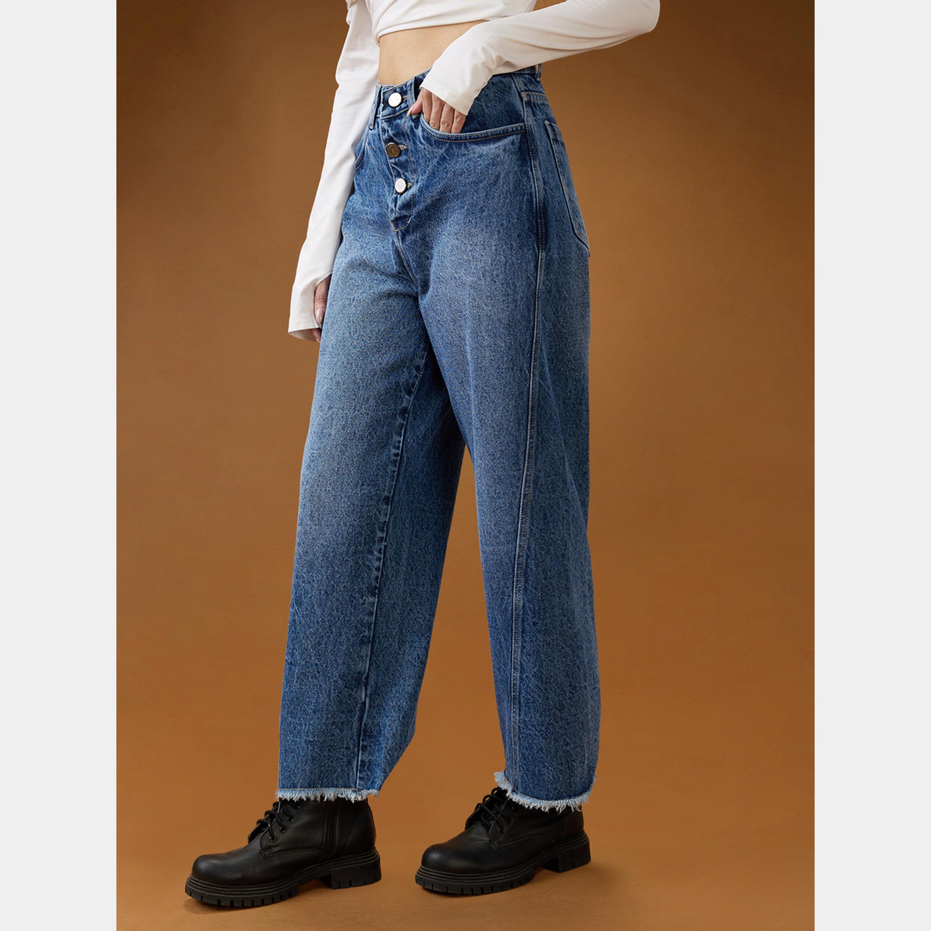 Globus X Styli Mid-Rise Blue Denim Jeans-women-clothing-bottoms-jeans-image-3