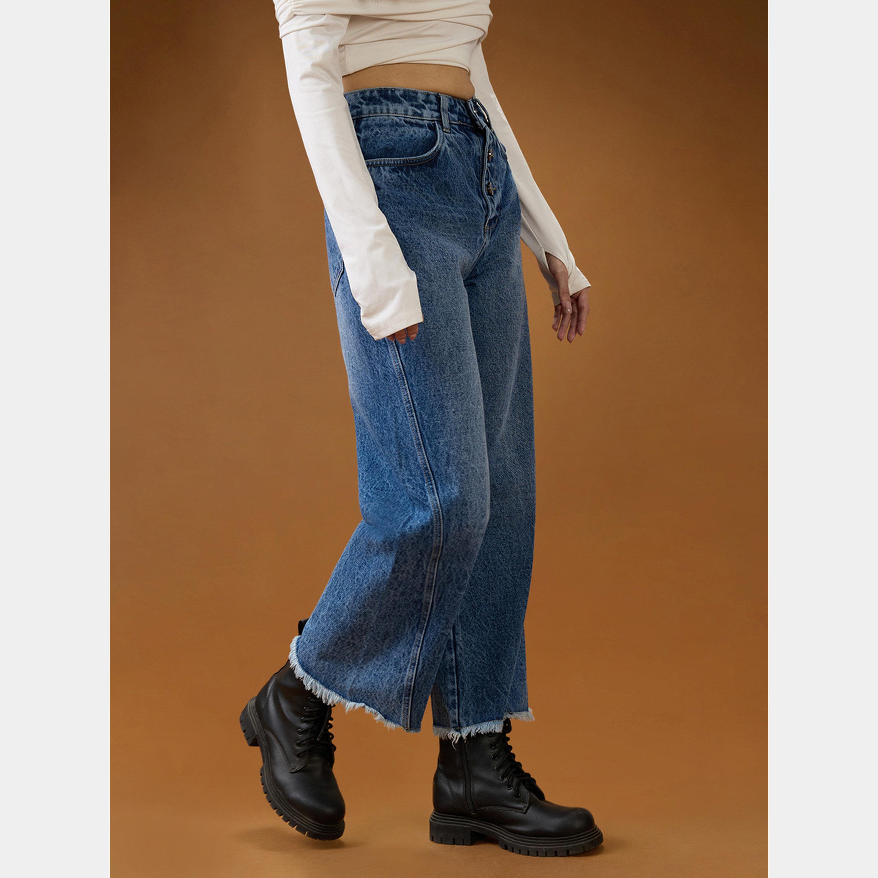 Globus X Styli Mid-Rise Blue Denim Jeans-women-clothing-bottoms-jeans-image-4