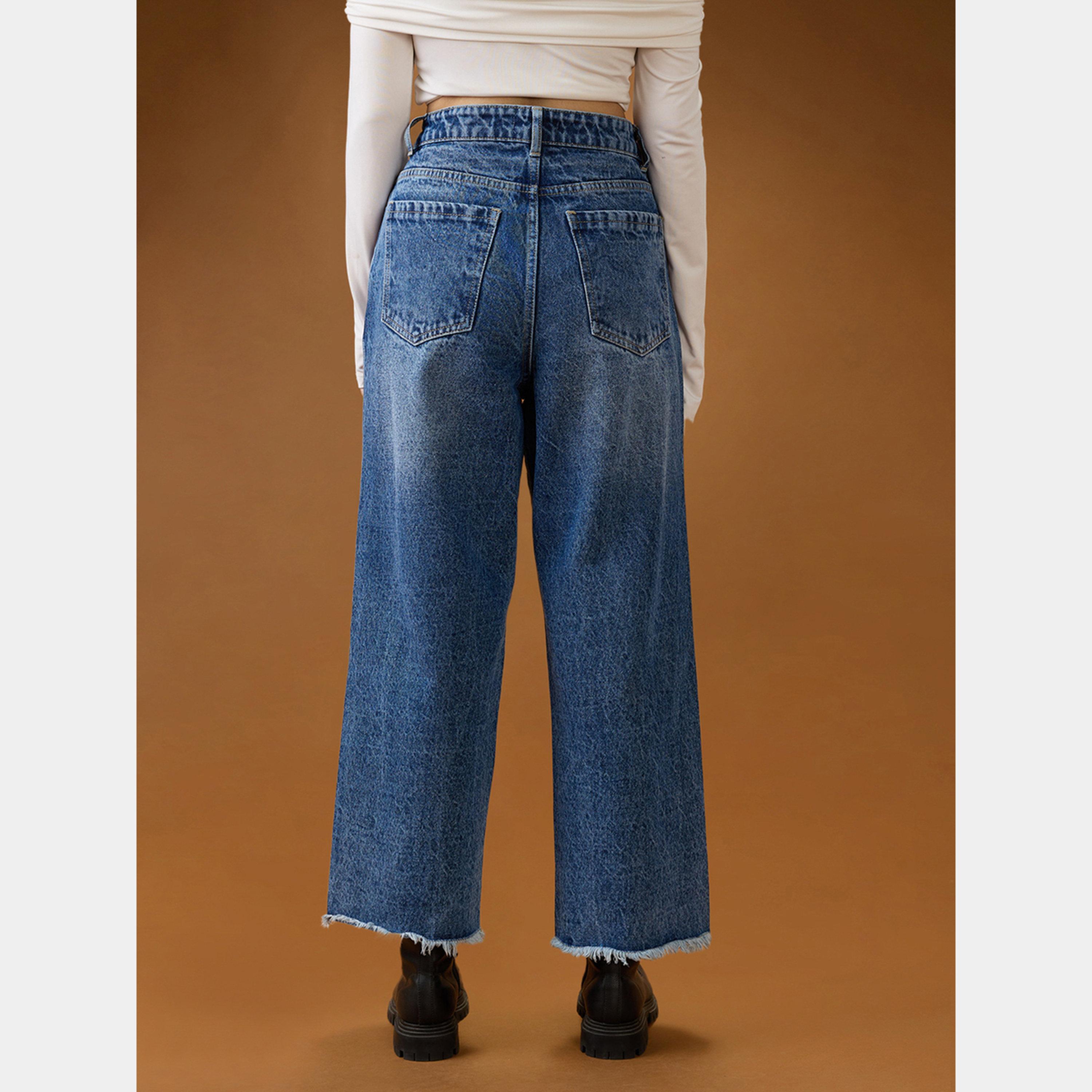 Globus X Styli Mid-Rise Blue Denim Jeans-women-clothing-bottoms-jeans-image-5