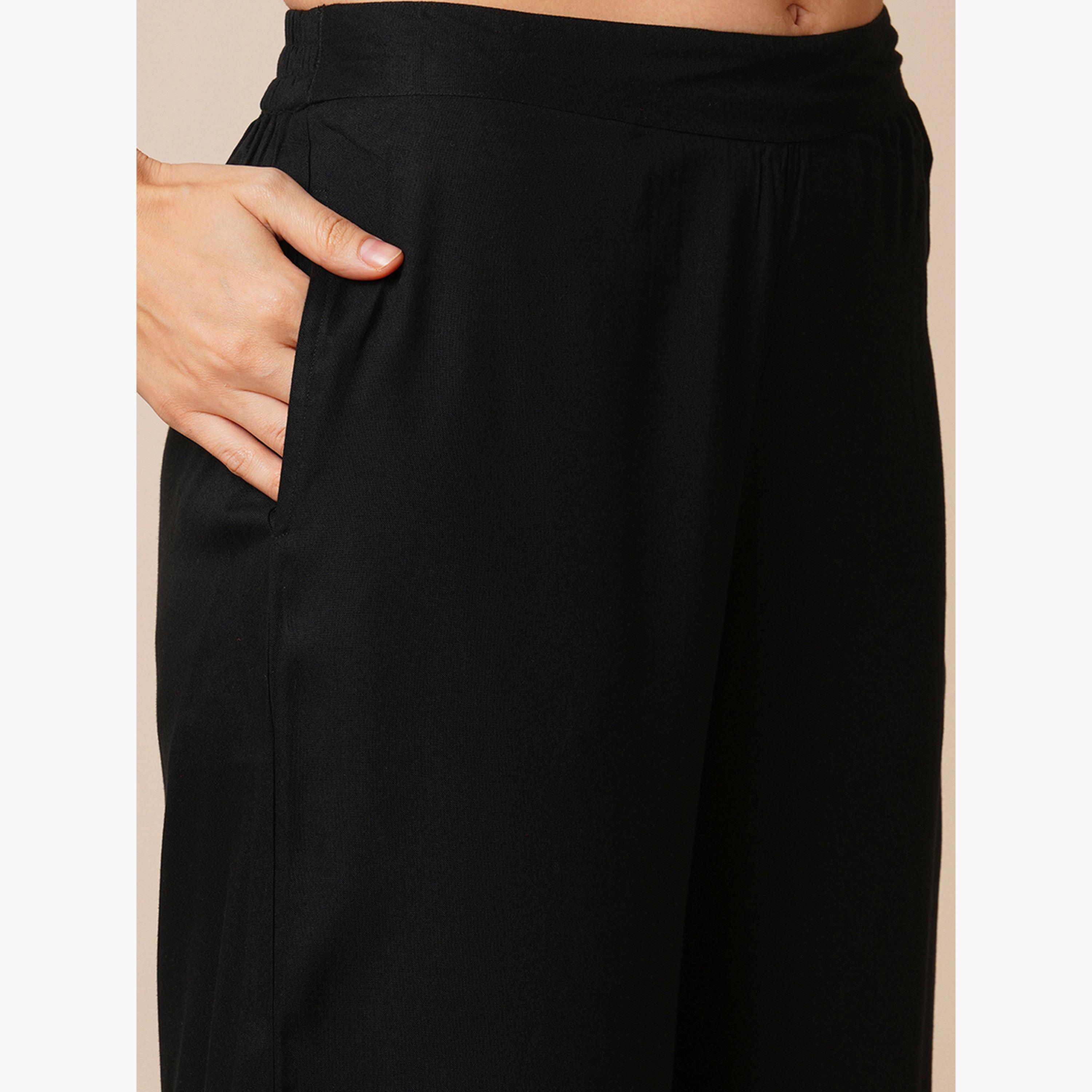 غلوبوص × ستايلي - قميص وبنطال مطرزان بالزهور-women-clothing-coordsets-image-5