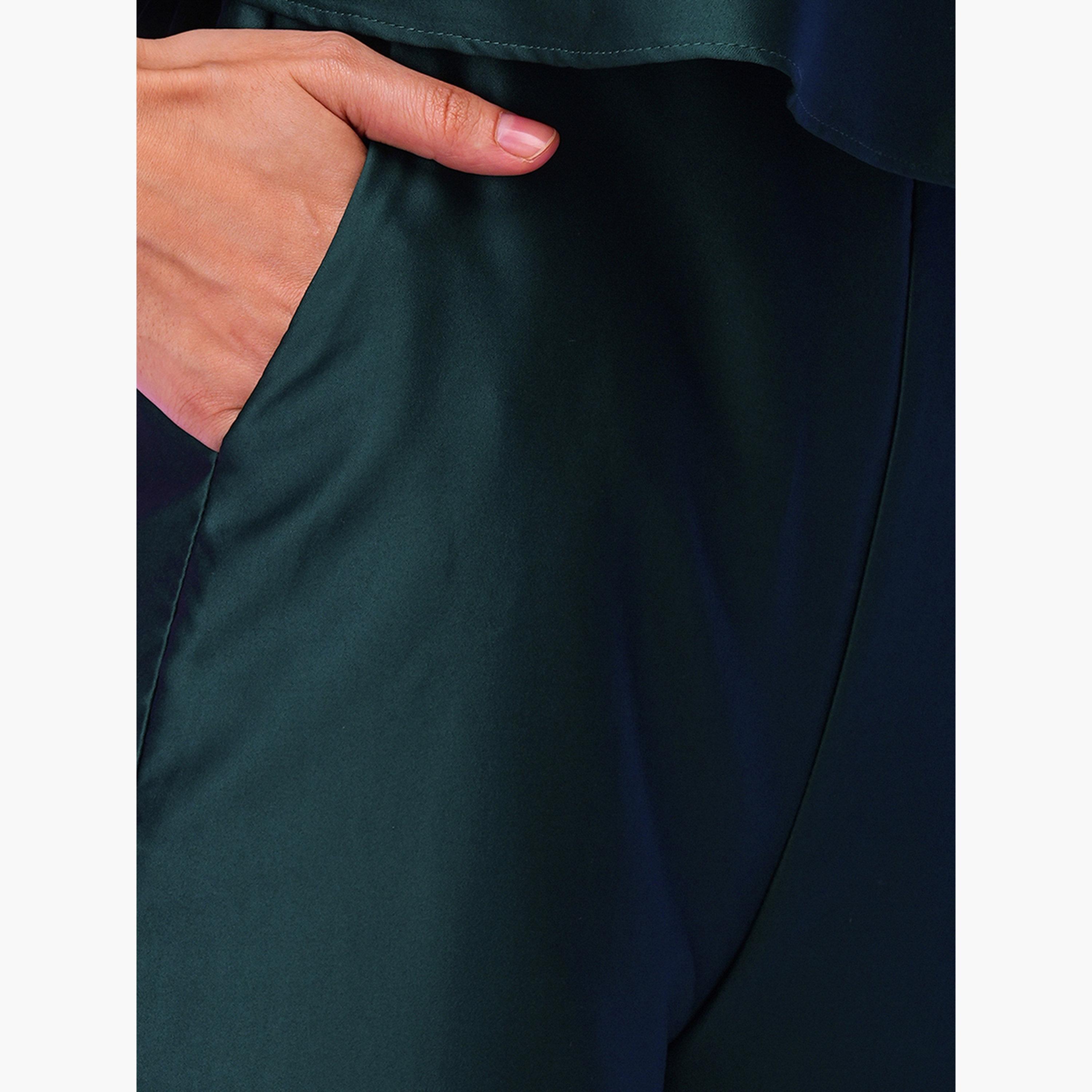 Globus X Styli One Shoulder Tie-Up Detail Jumpsuit-women-clothing-jumpsuits-image-5