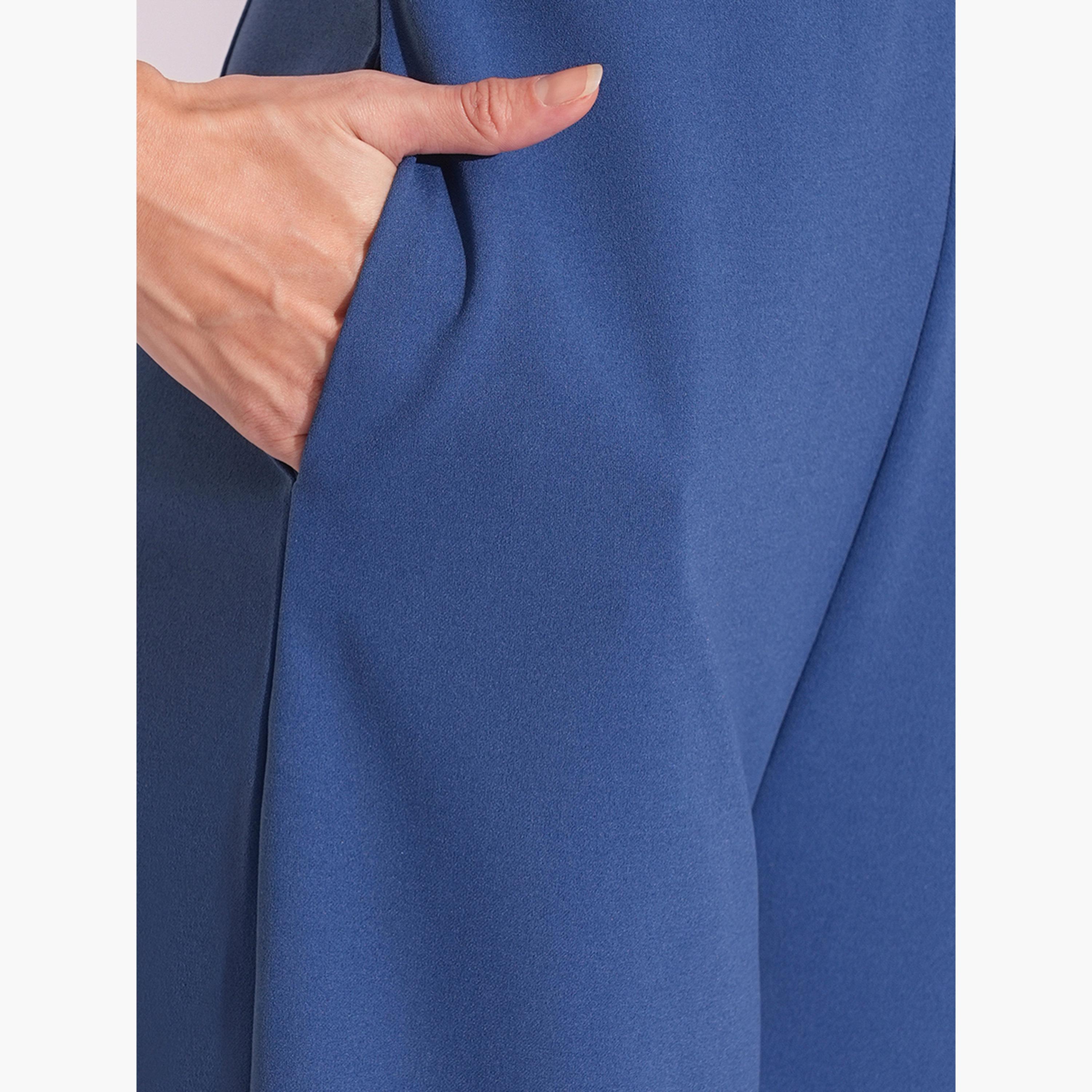 غلوبوص × ستايلي - جمبسوت عمل بساق واسعة ومطوي ومزخرف بفتحة مفتاح-women-clothing-jumpsuits-image-5