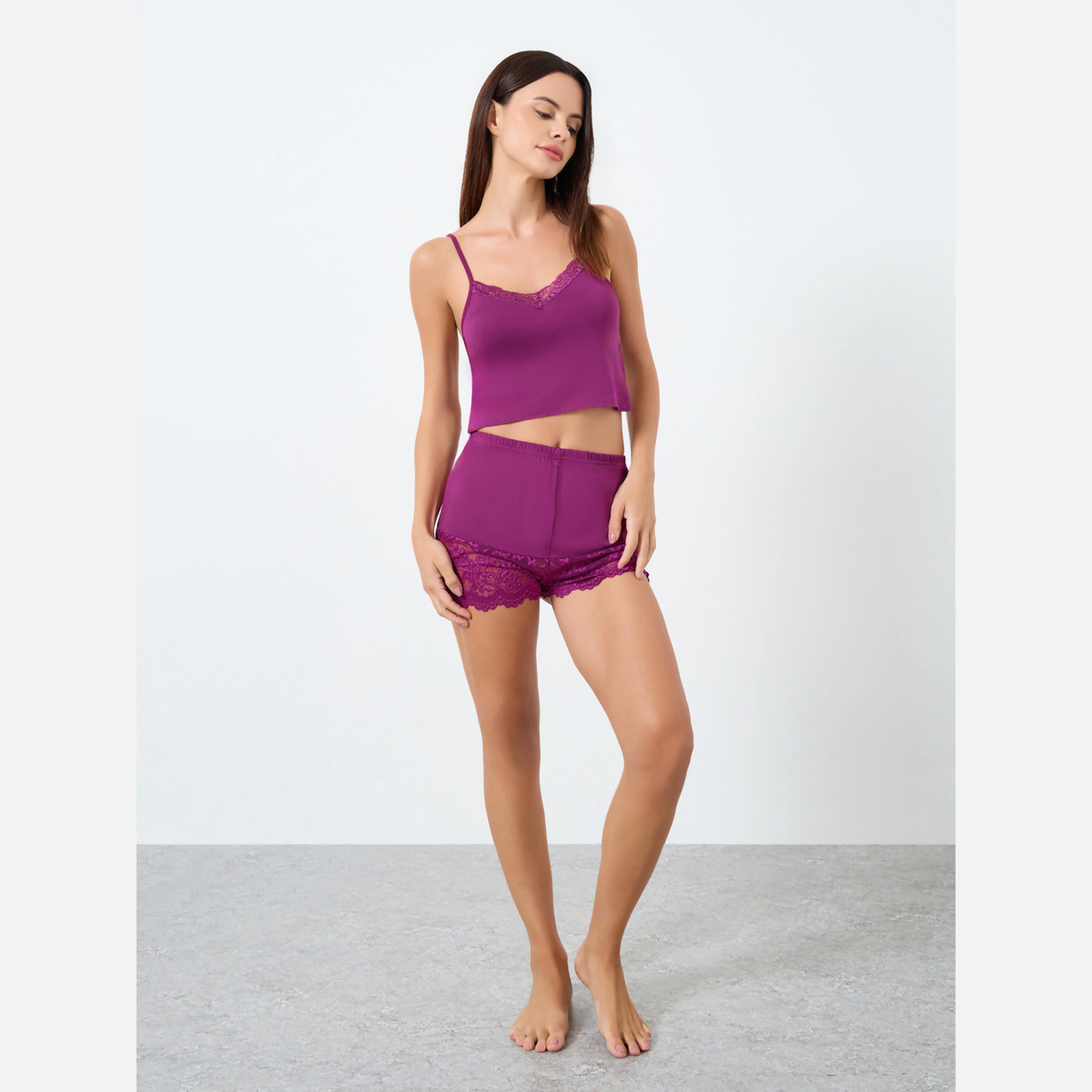 Take Two Women  Butterfly Back Detail Bra with Solid Lace Trim Brief Set-women-clothing-lingerie-lingeriesets-image-2