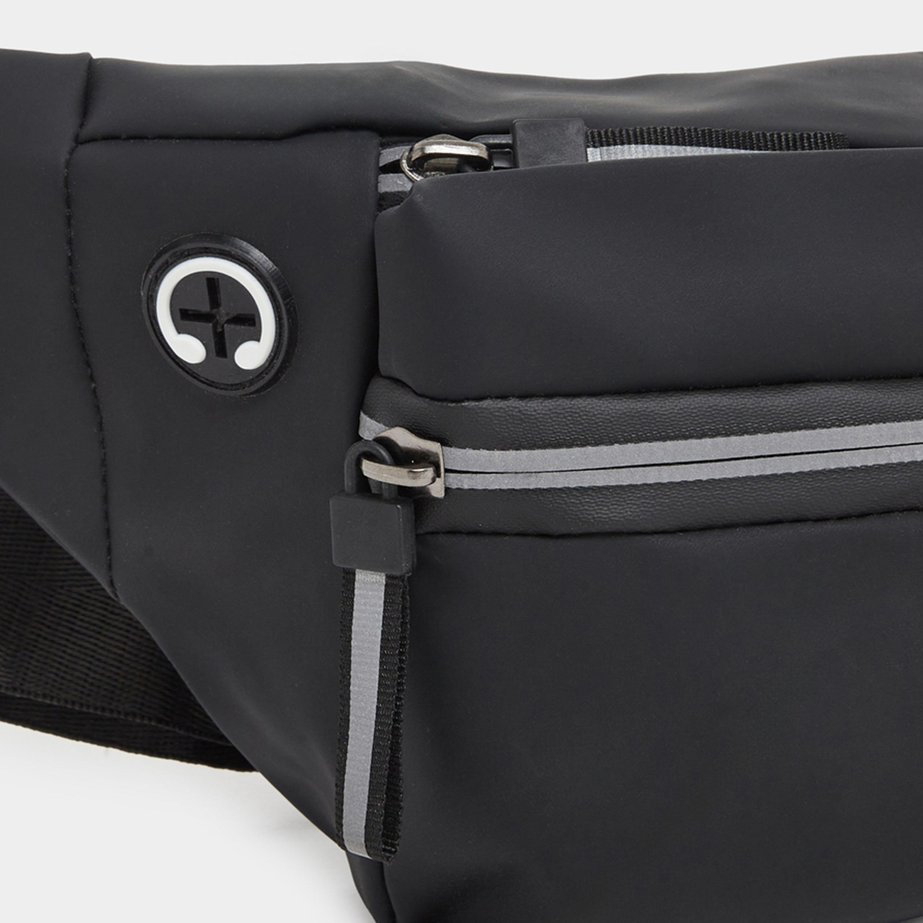 ستايلي - شنطة خصر سوداء-men-bags-image-4