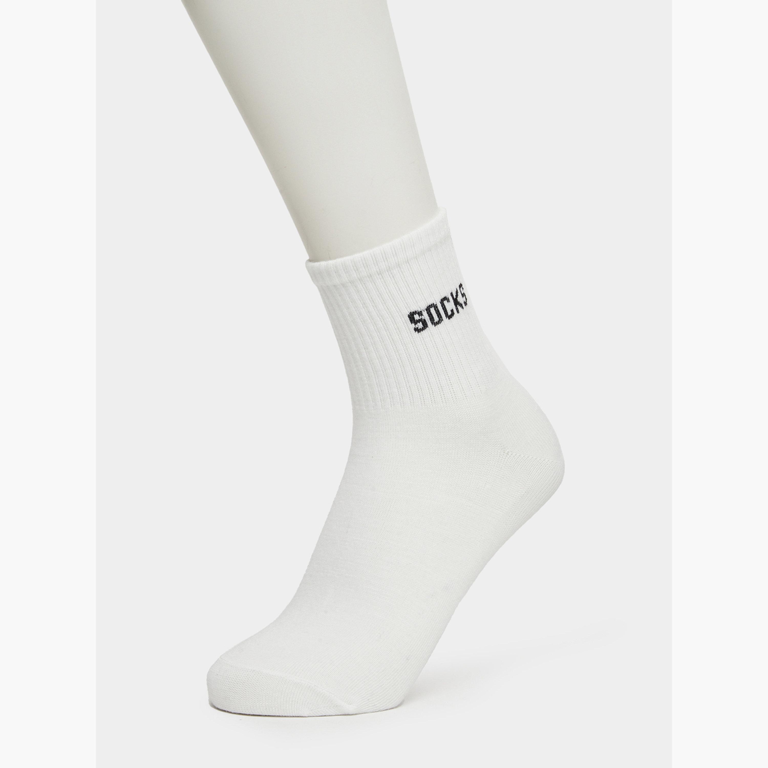 ستايلي - عبوة من 3 جوارب دائرية مضلعة-men-socks-image-4