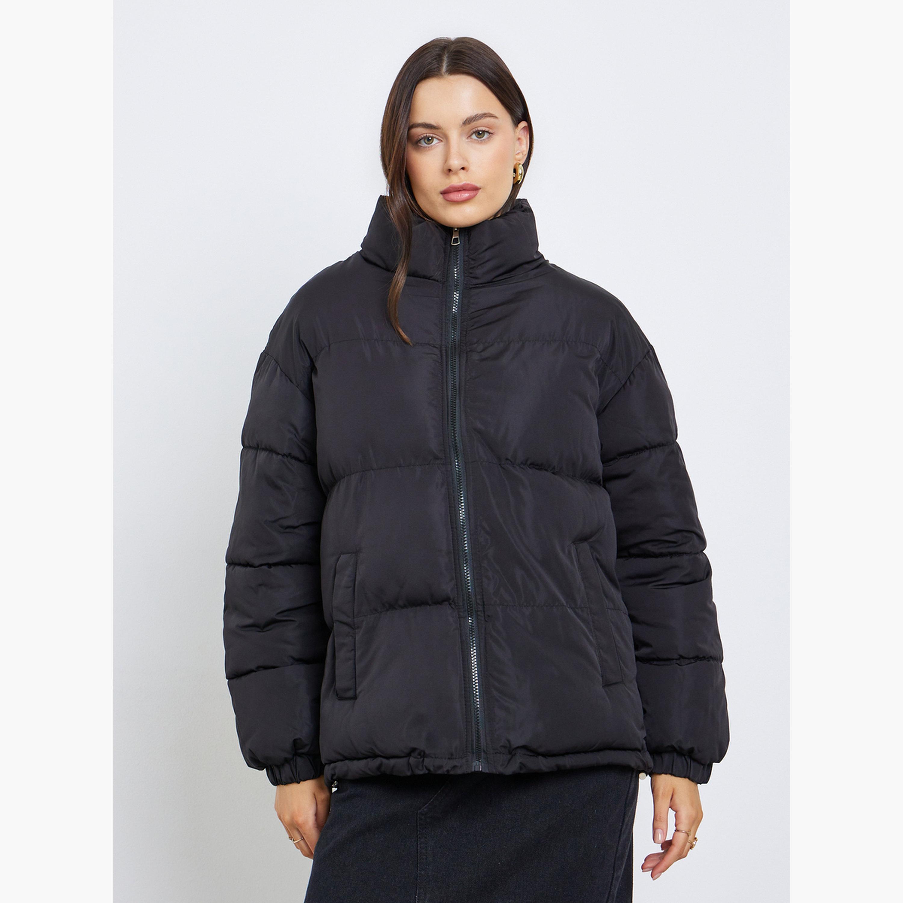 جاكيت منفوخ مبطن بسحَّاب غلق-women-winterwear-coatsandjackets-jackets-image-1
