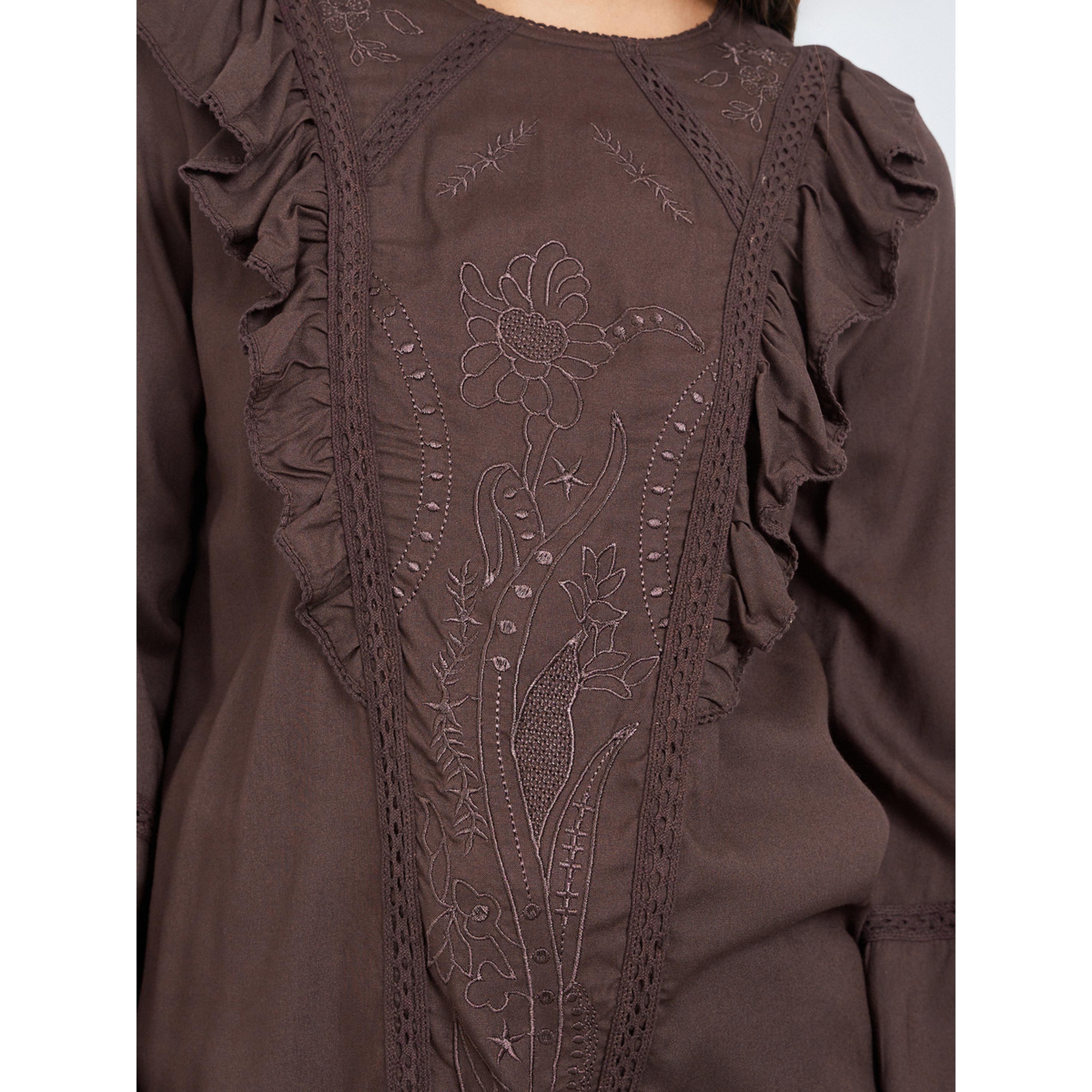 بلوزة بكشكش مطرزة-women-clothing-shirtsandblouses-blouses-image-5
