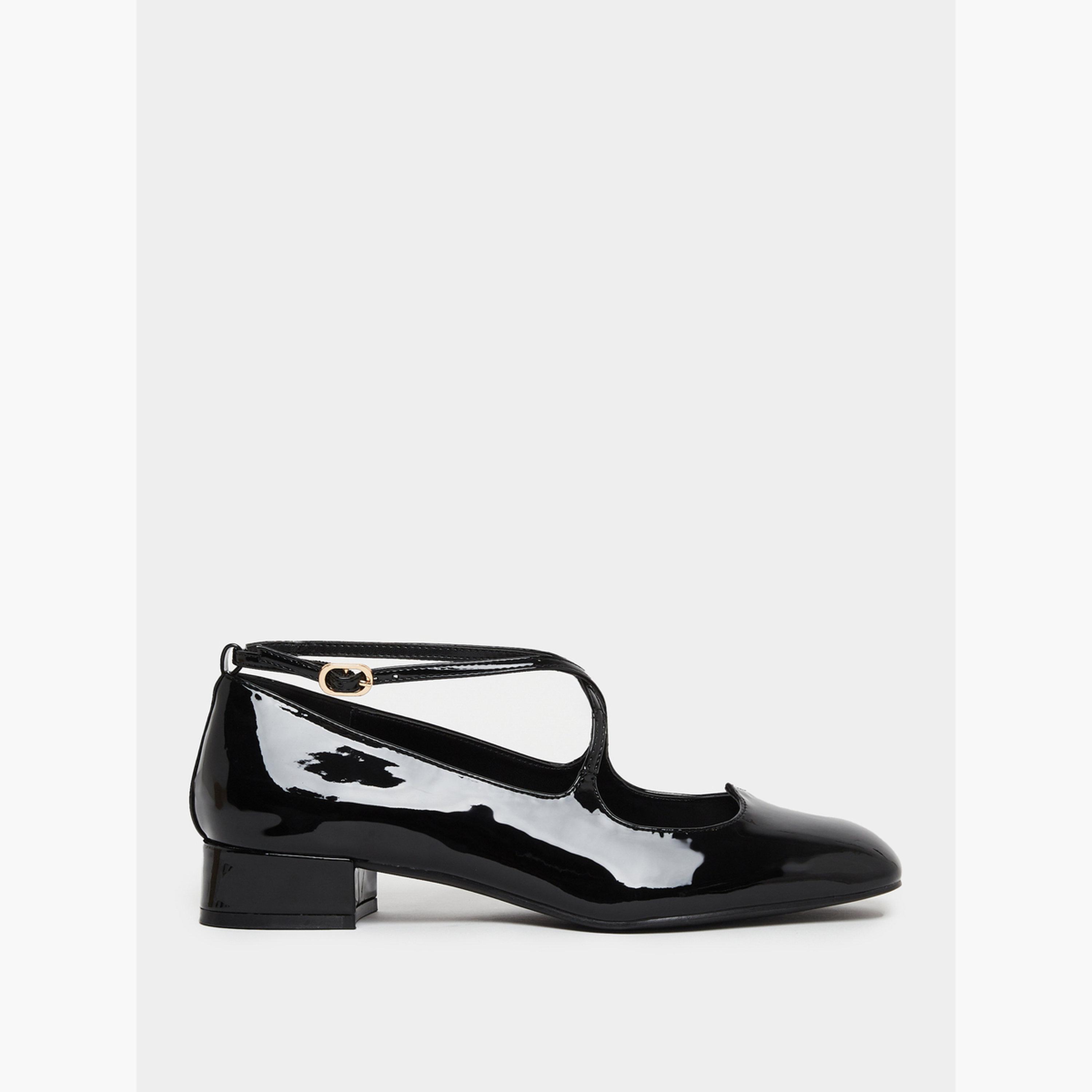 حذاء ماري جين كعب عريض جلد لامع-women-shoes-sandals-heeled-image-2