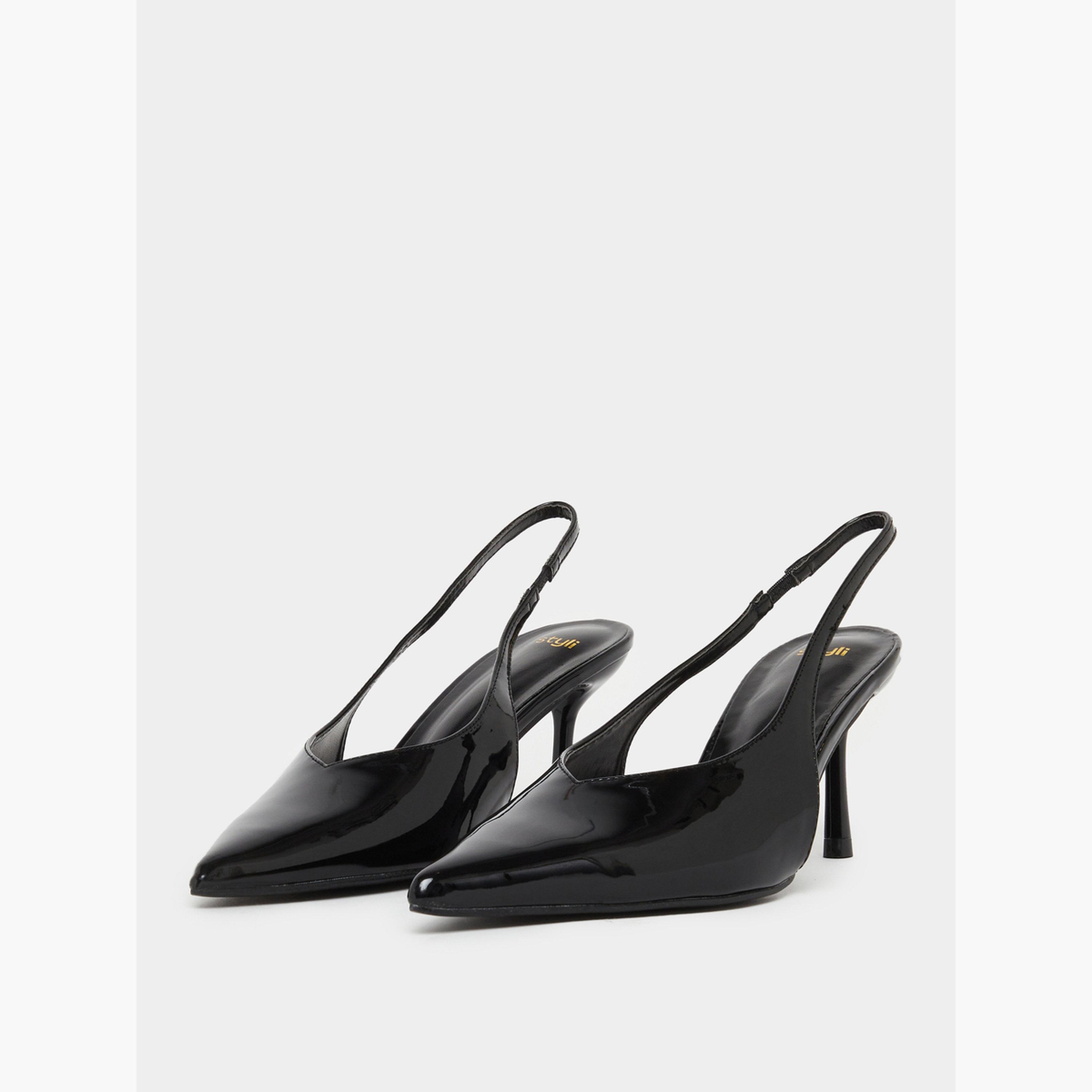 حذاء بسير خلفي-women-shoes-sandals-heeled-image-1