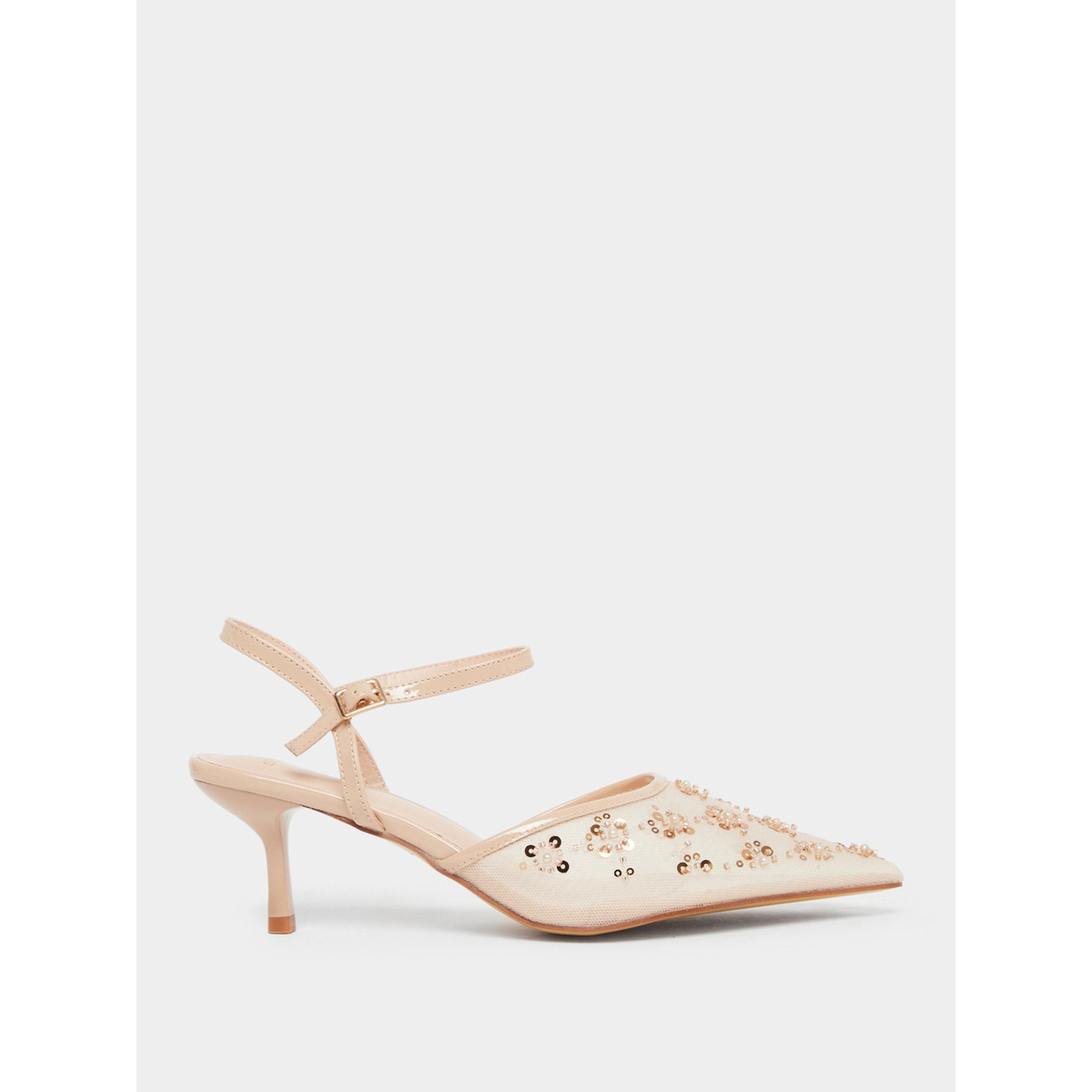 حذاء بمقدمة مدببة ومزين للنساء-women-shoes-heels-image-2