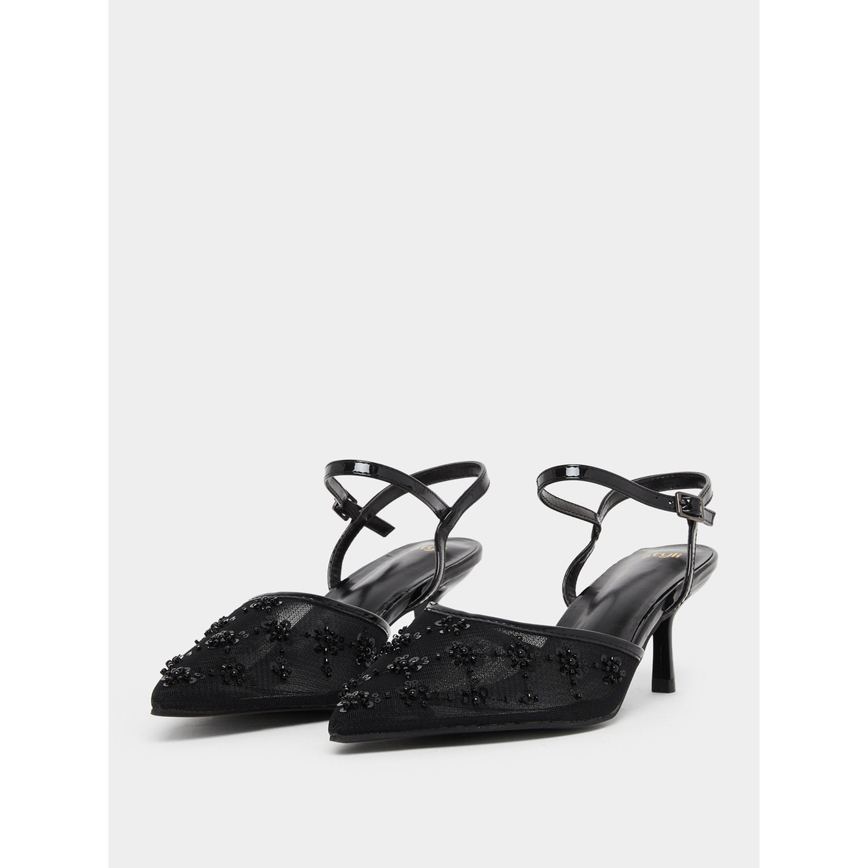 حذاء بمقدمة مدببة ومزين للنساء-women-shoes-heels-image-1
