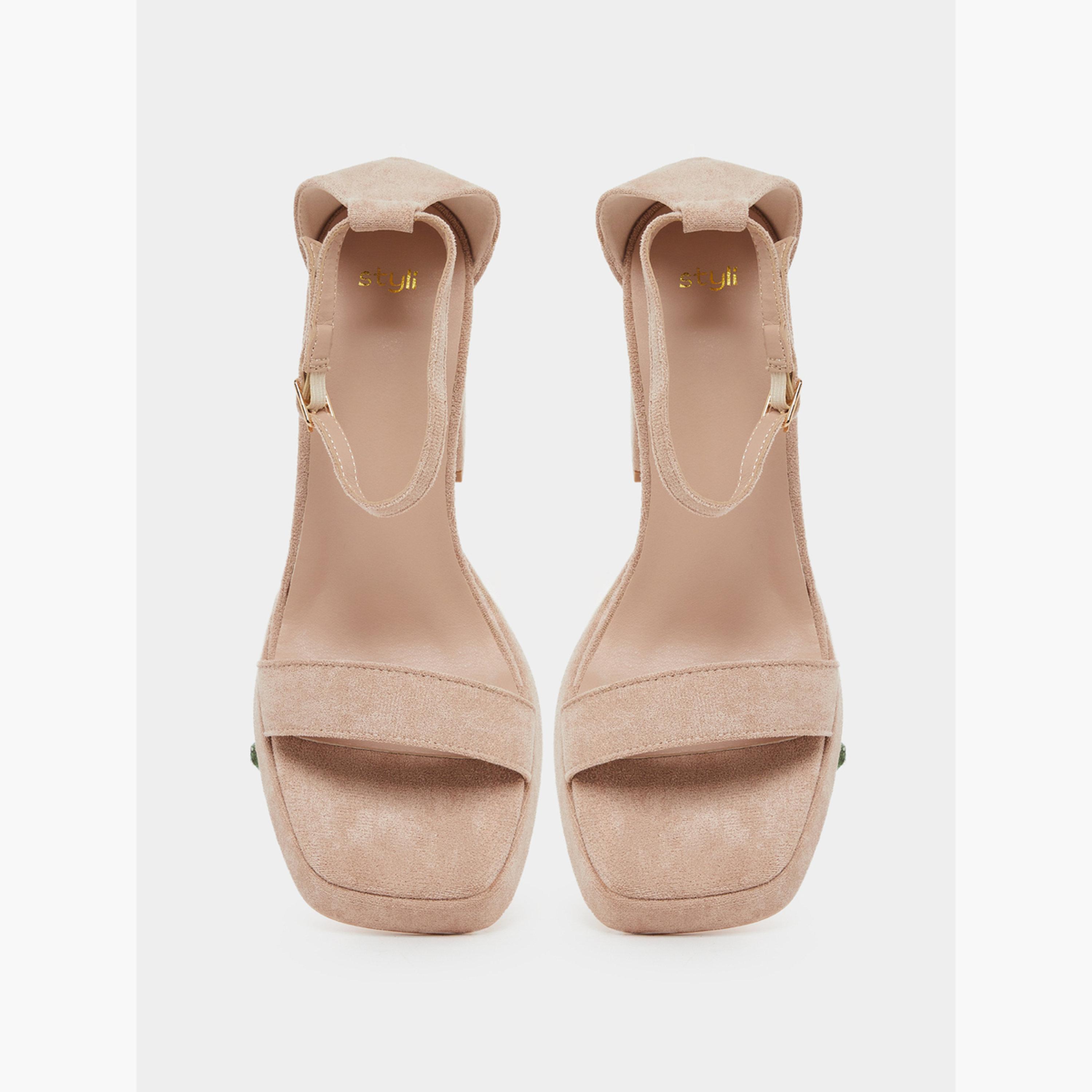 صندل كعب عالٍ ونعل سميك وحزام كاحل-women-shoes-sandals-heeled-image-5