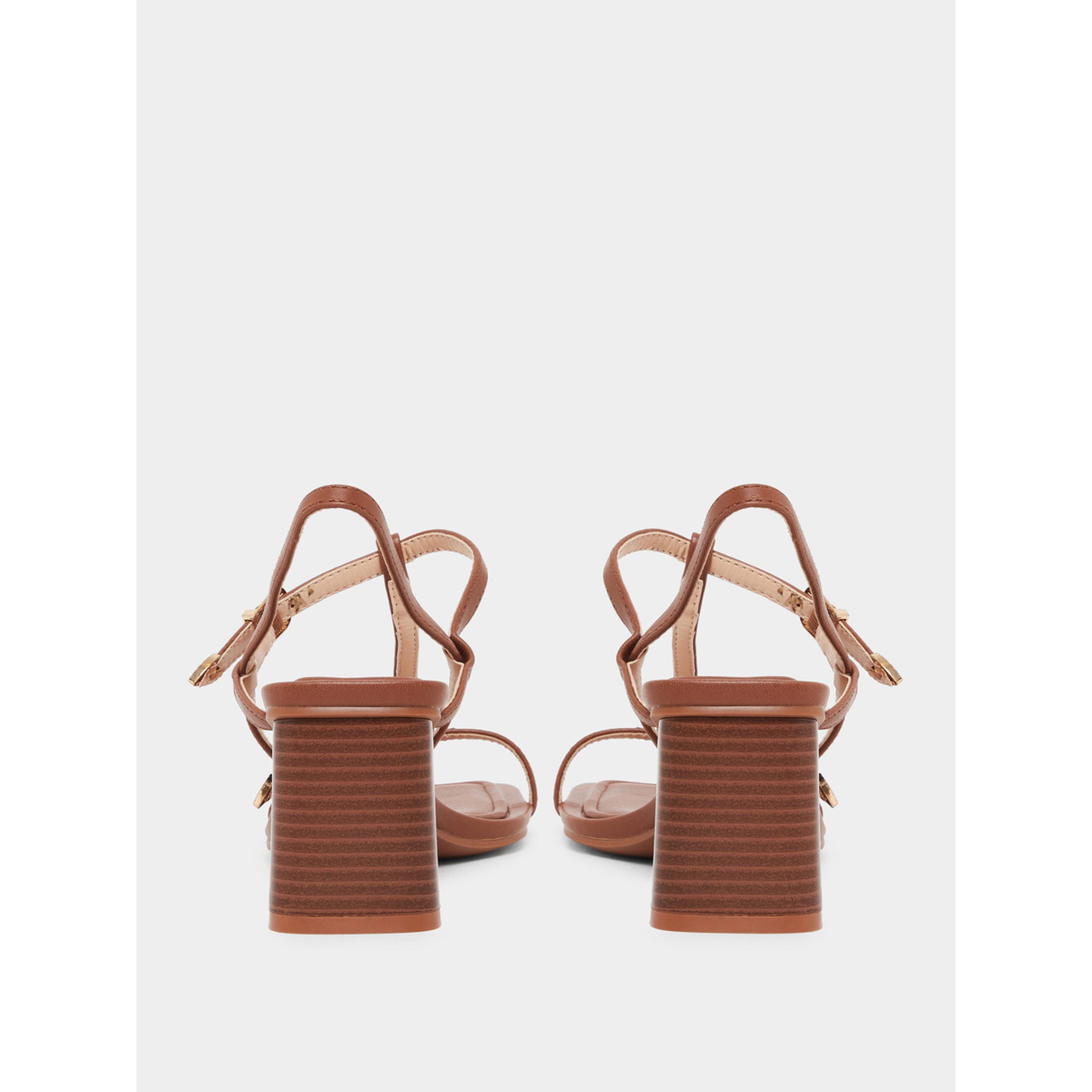 صندل نسائي بكعب سميك وتفاصيل إبزيم-women-shoes-sandals-heeled-image-4