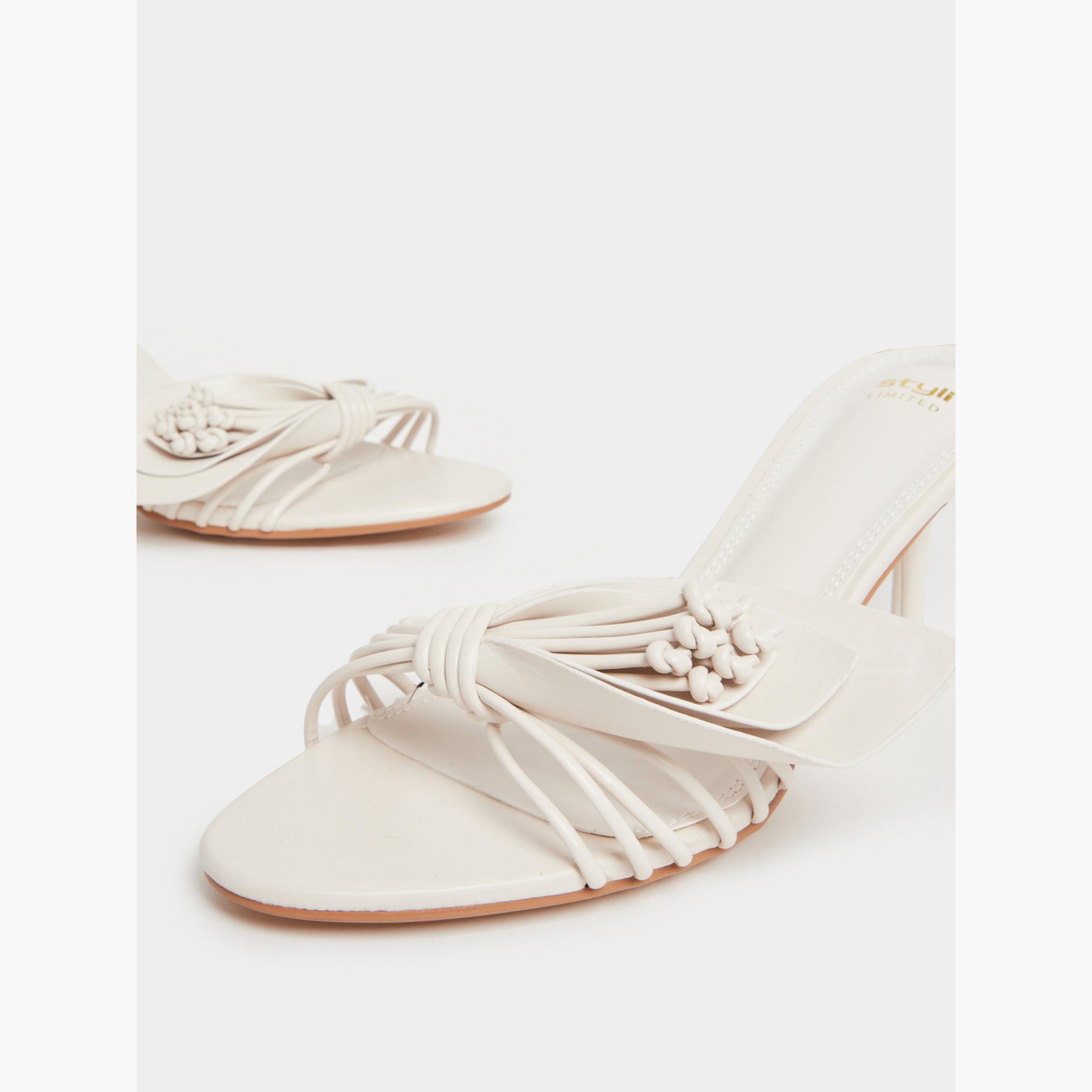 صندل كعب ستيلتو بتفاصيل زهور-women-shoes-sandals-heeled-image-3