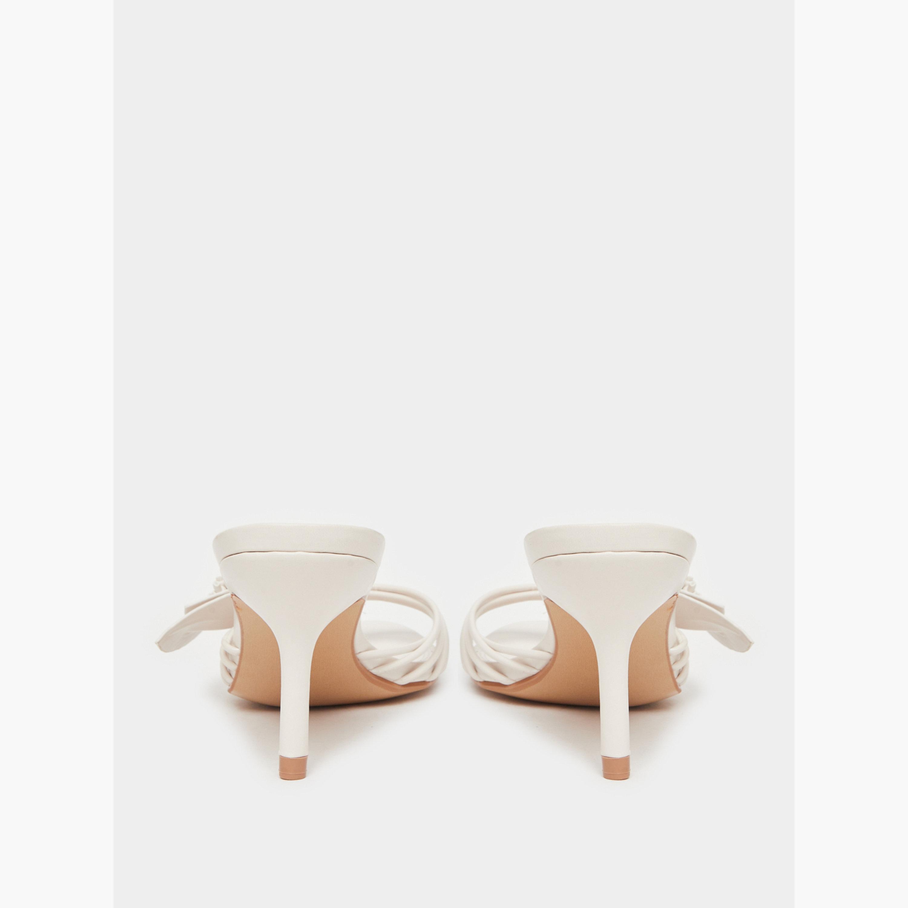 صندل كعب ستيلتو بتفاصيل زهور-women-shoes-sandals-heeled-image-4