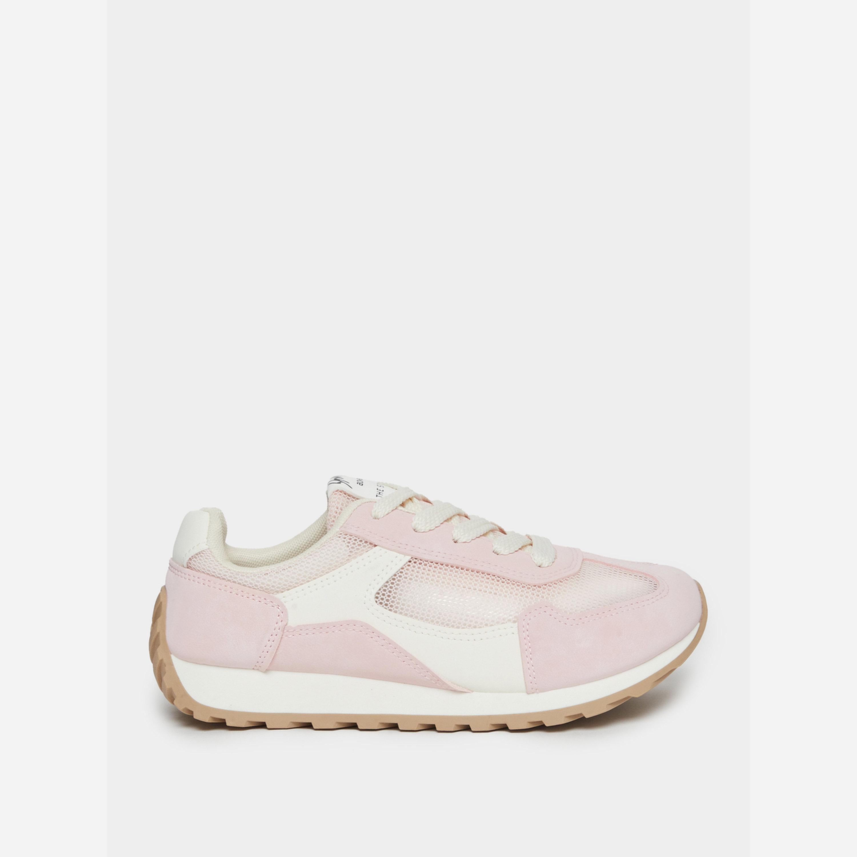 ستايلي - حذاء رياضي رباط تصميم كلاسيكي-women-shoes-sneakers-image-2
