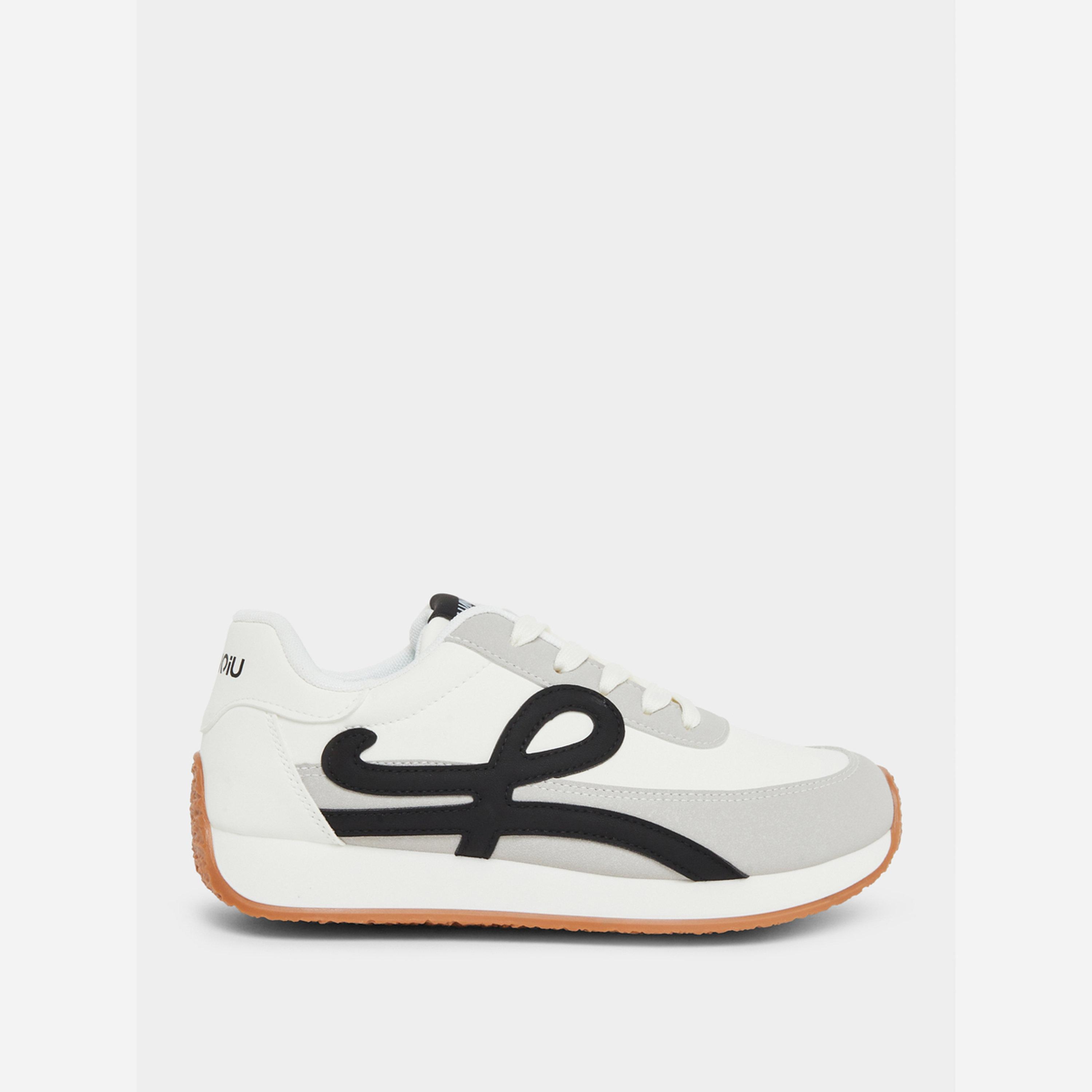 Styli Retro Lace Up Sneakers-women-shoes-sneakers-image-2