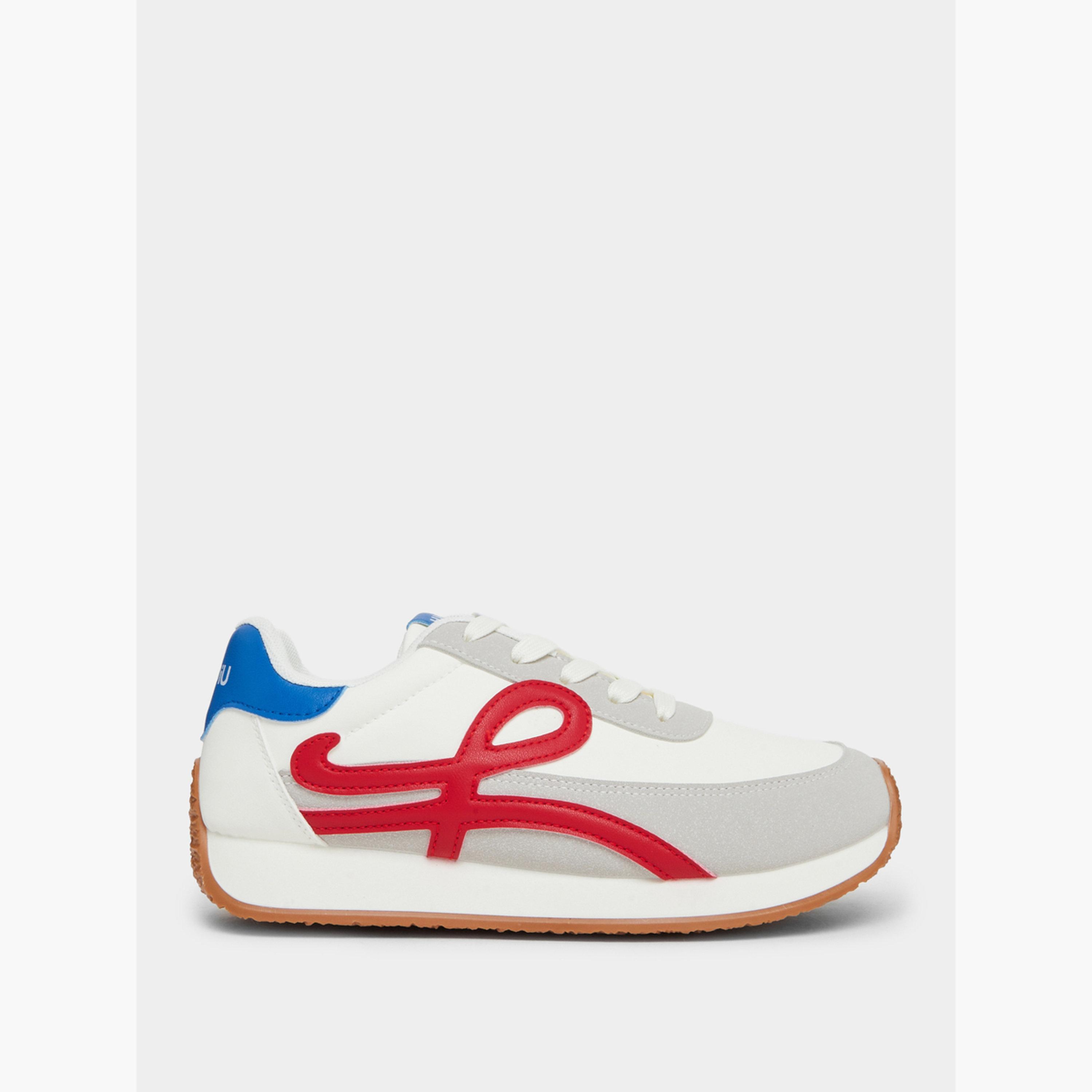 Styli Women Retro Style Lace-Up Sneakers-women-shoes-sneakers-image-2
