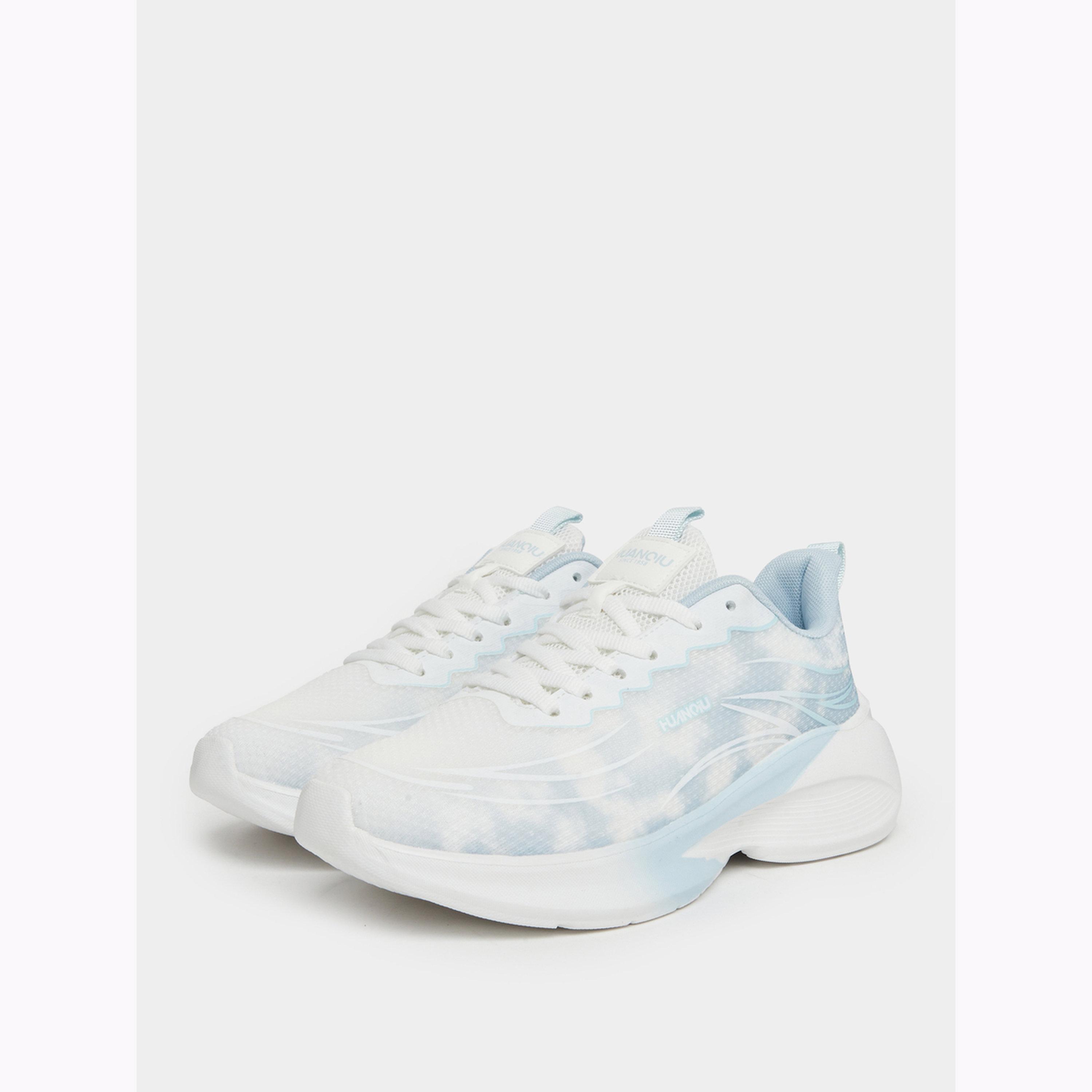 Styli Patterned Lace Up Sneakers-women-shoes-sneakers-image-1