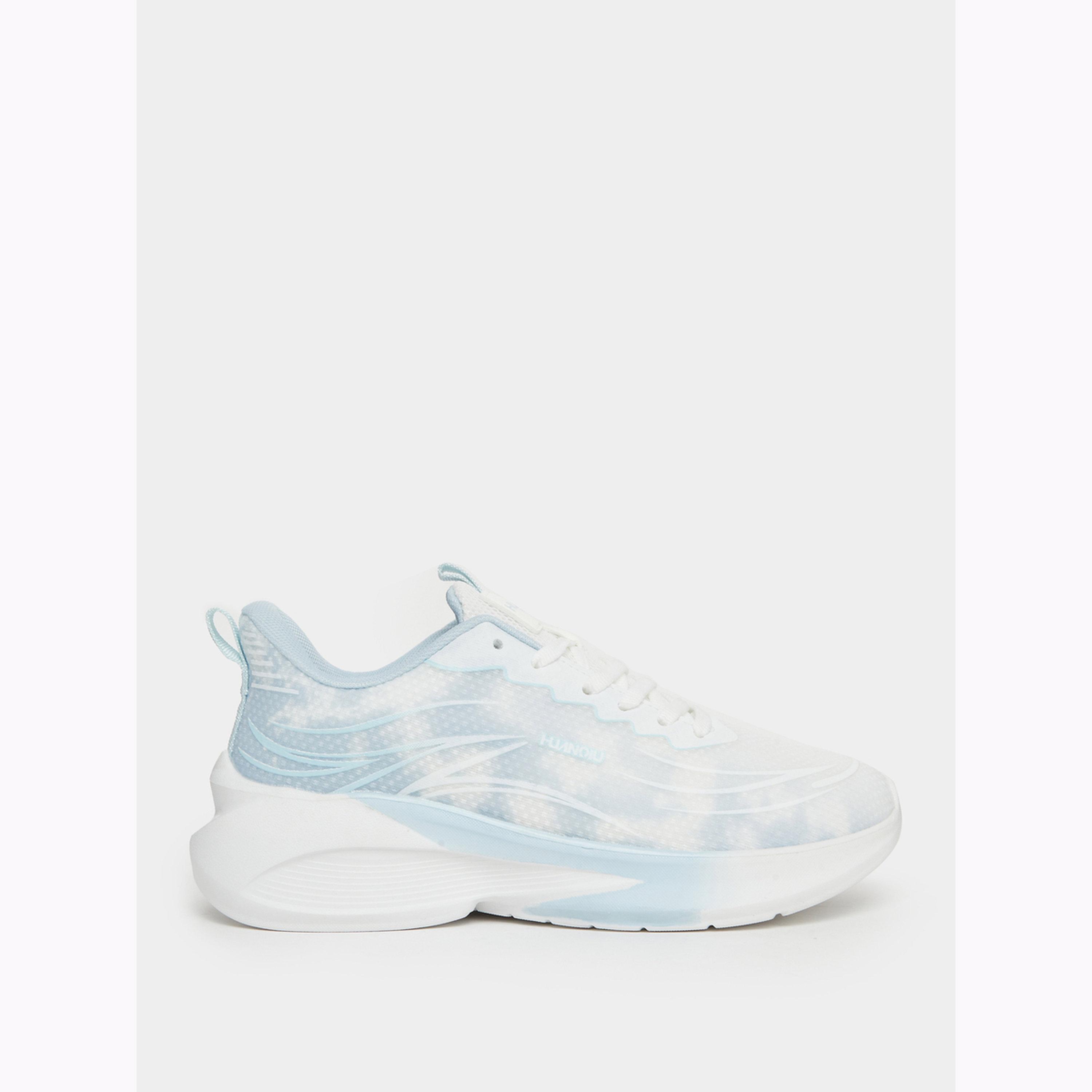 Styli Patterned Lace Up Sneakers-women-shoes-sneakers-image-2