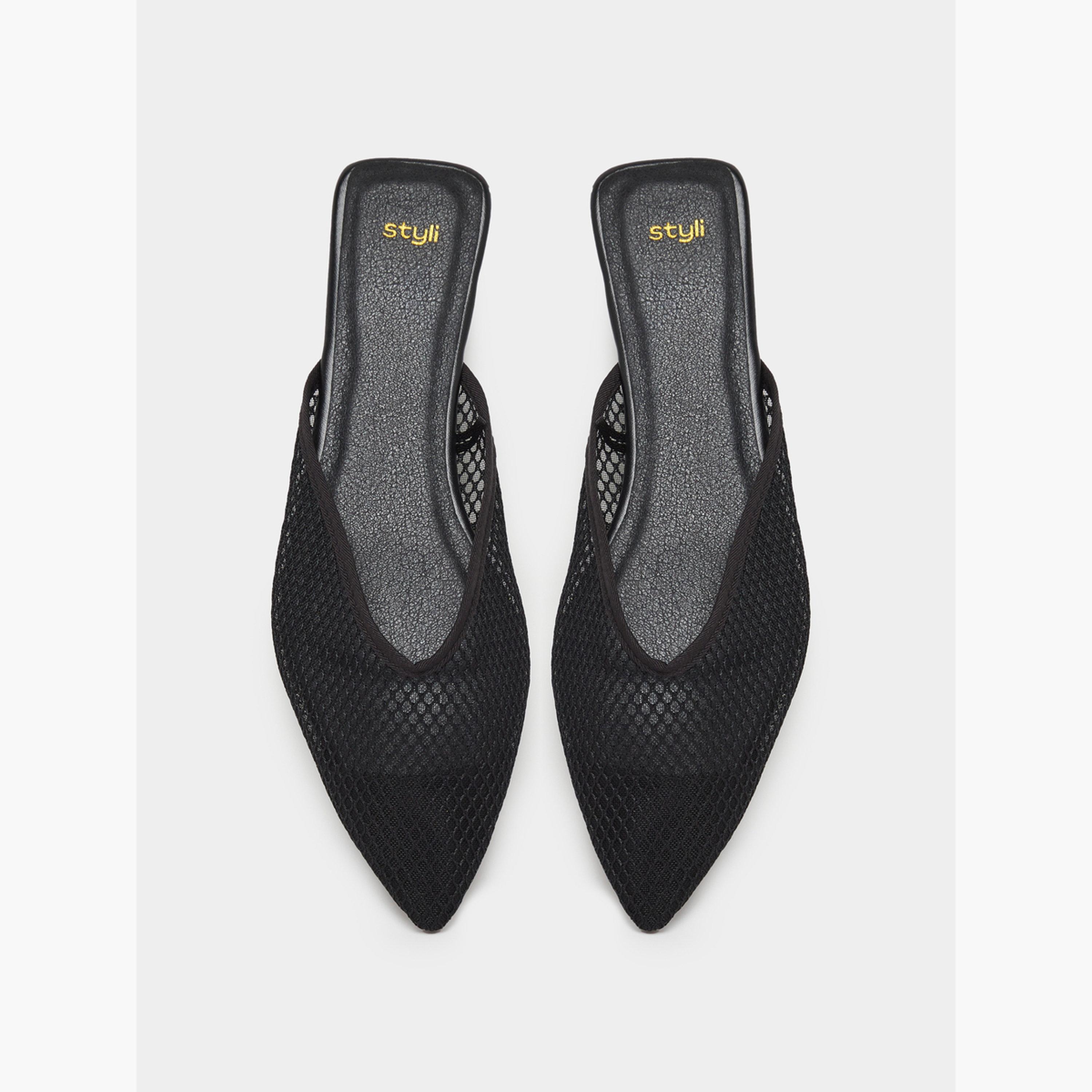 حذاء ميولز بفتحات ومقدمة مدببة-women-shoes-flats-loafers-image-5