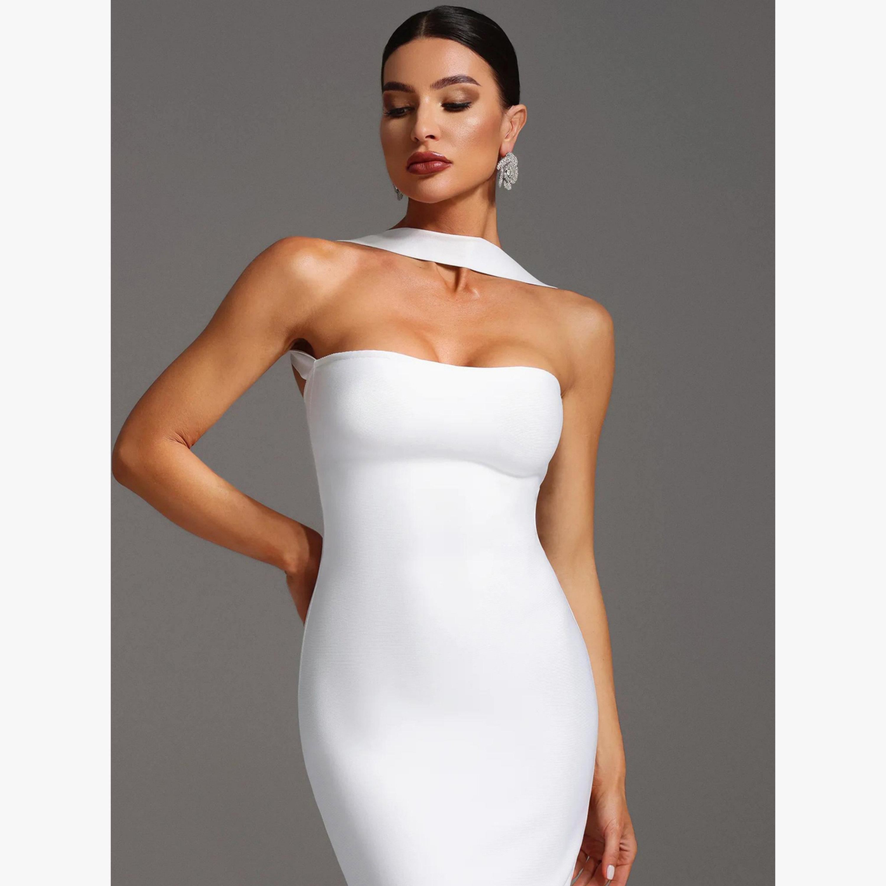 فستان طويل بلا أكمام بفتحة رقبة باندو-women-clothing-dresses-image-5