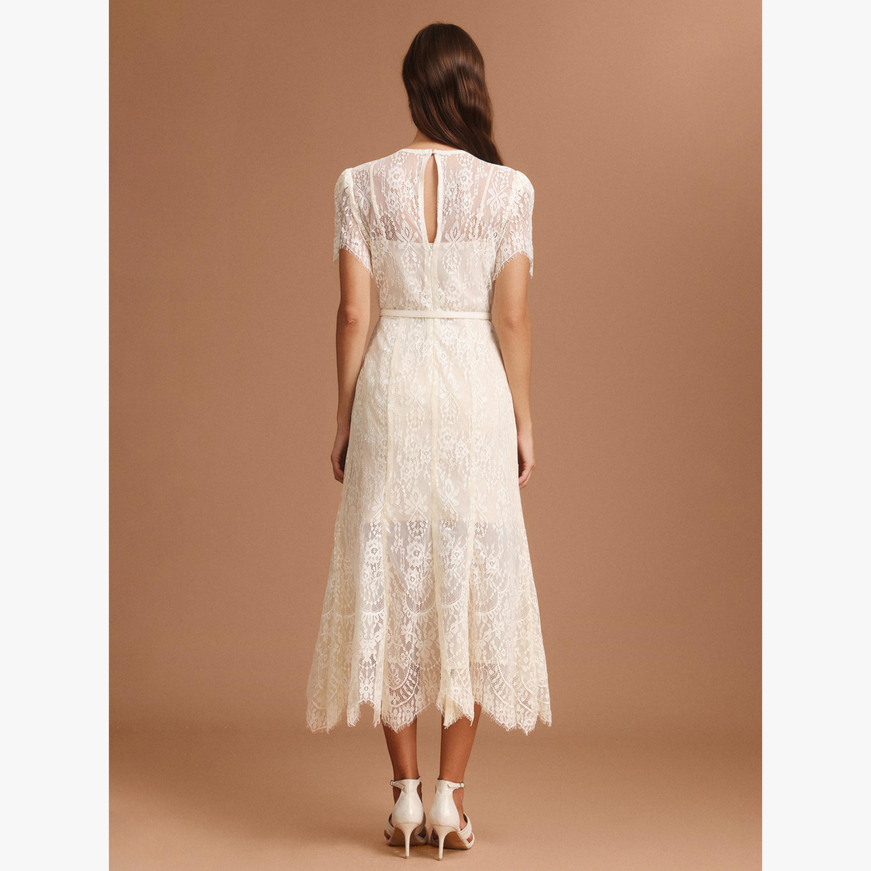 فستان ميدي بتفاصيل دانتيل بالكامل-women-clothing-dresses-image-5