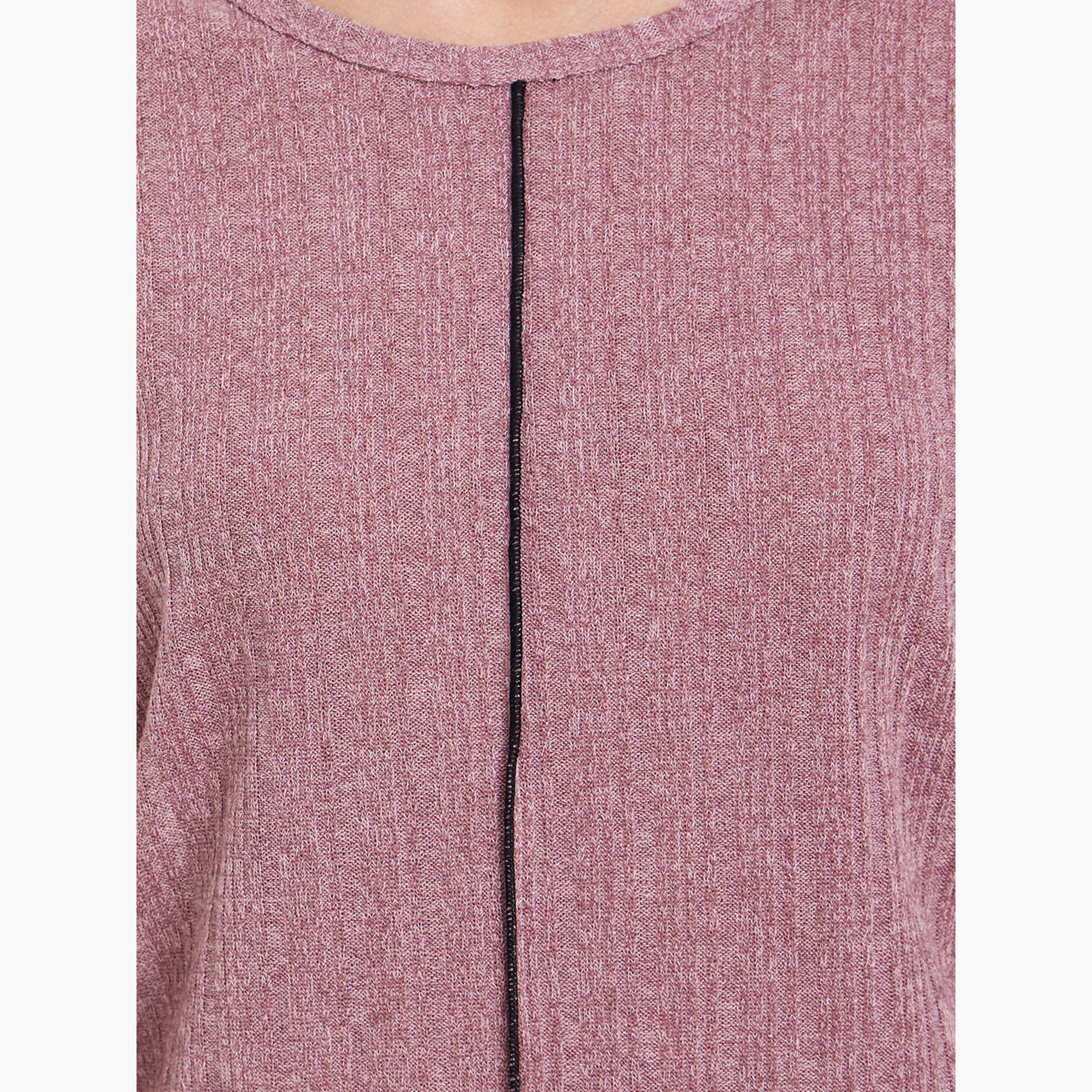 ستايلي - بيجاما بياقة دائرية مضلعة-women-clothing-nightwear-pyjamas-longsets-image-6