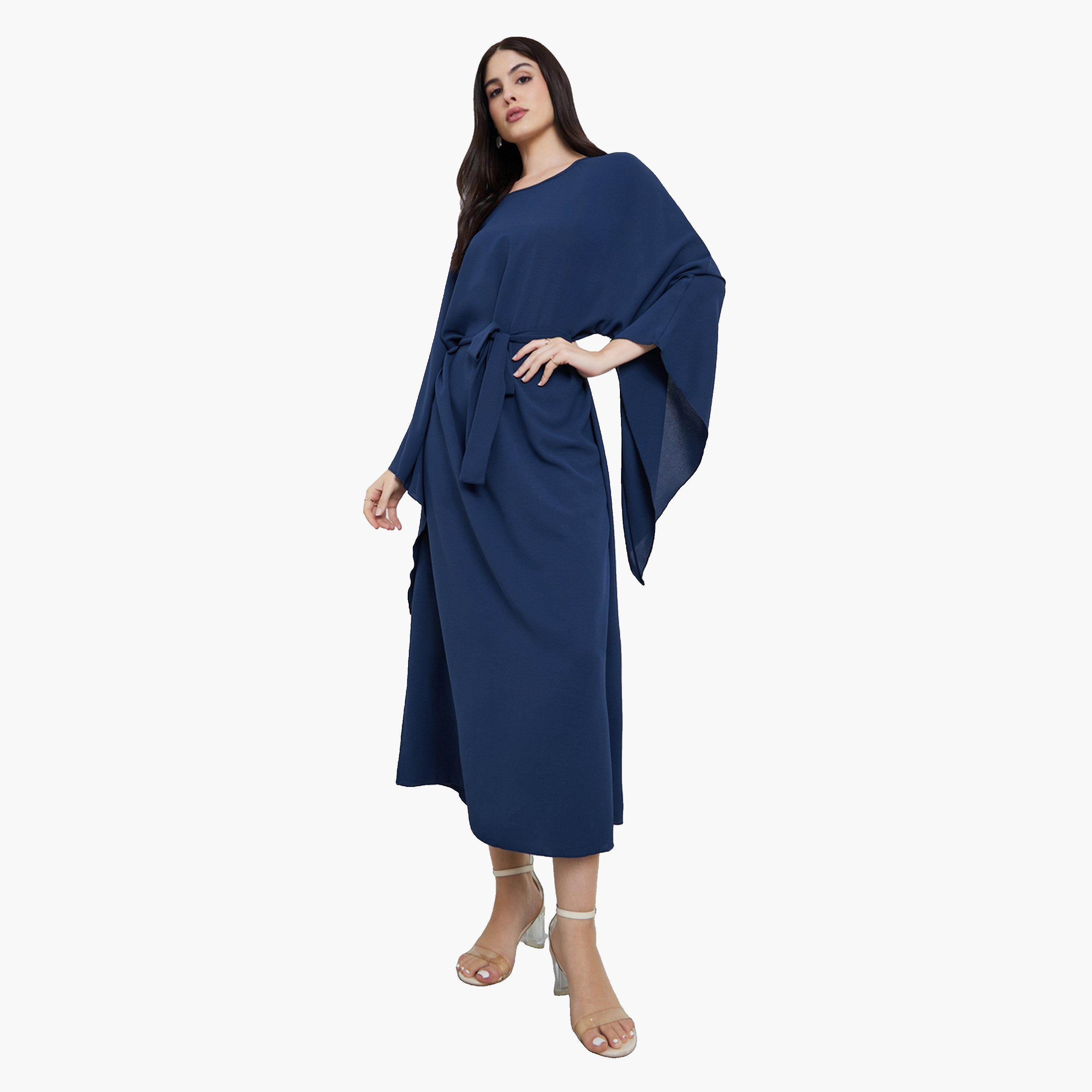 جلابية طويلة بحافة واسعة-women-arabicclothing-jalabiyas-image-1