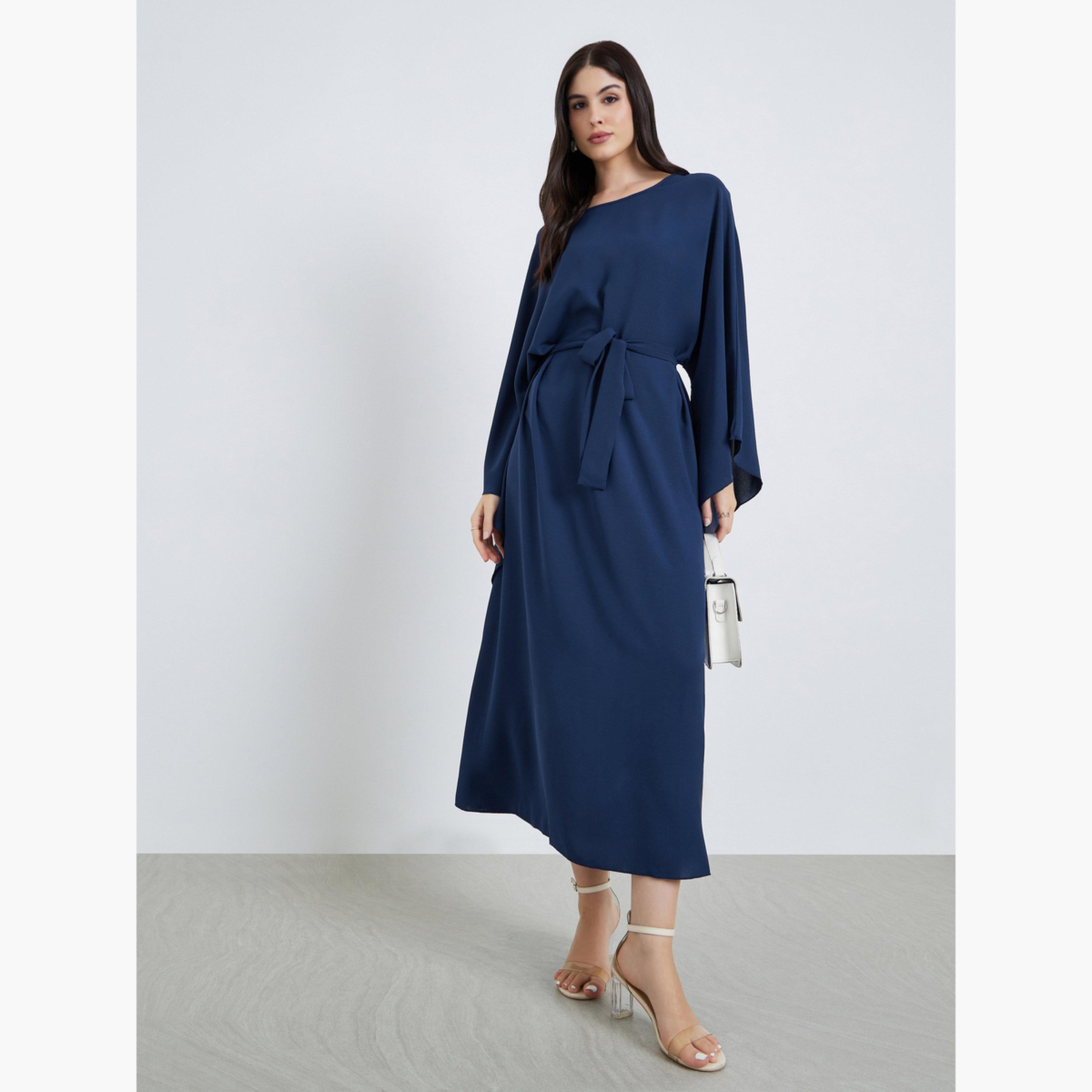 جلابية طويلة بحافة واسعة-women-arabicclothing-jalabiyas-image-3