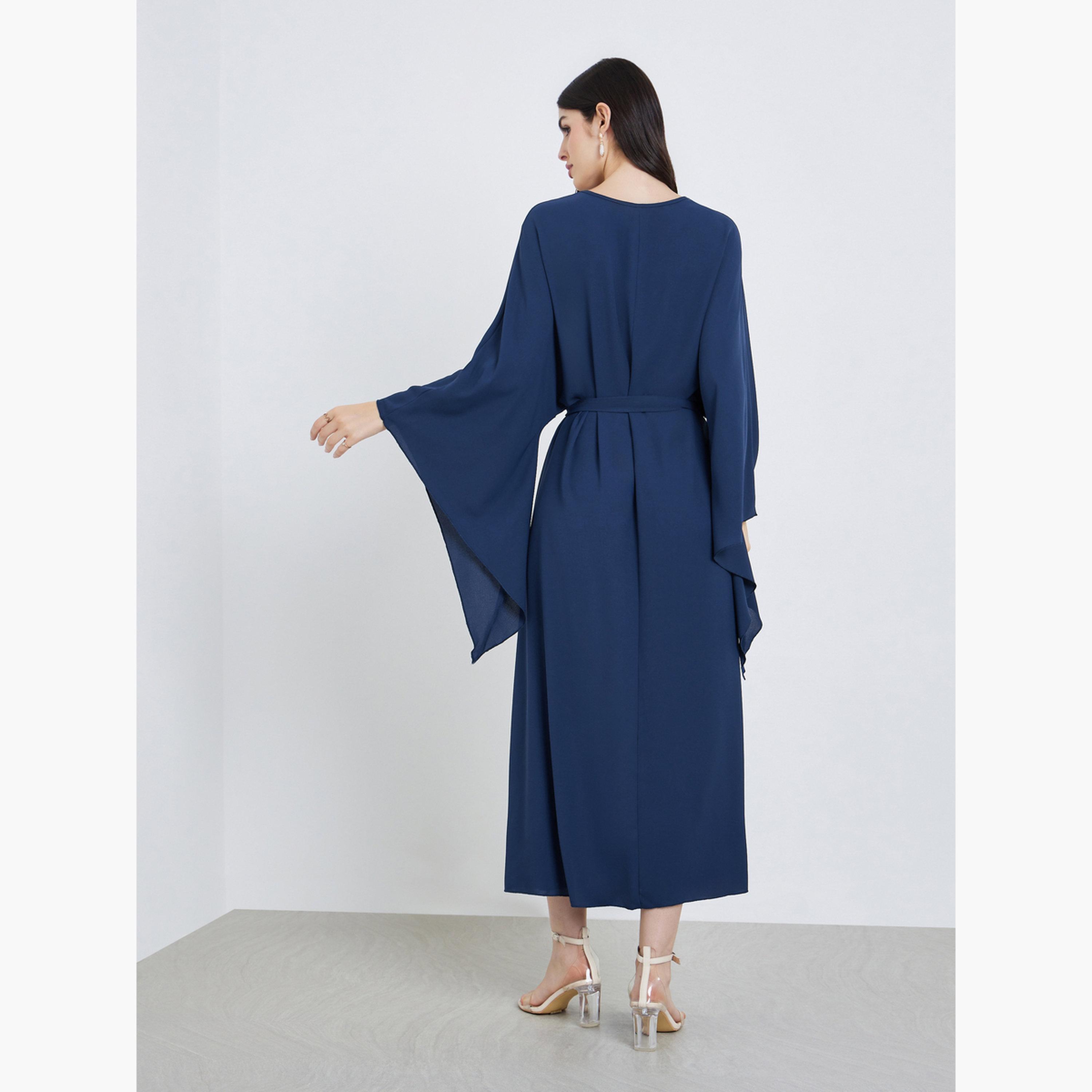 جلابية طويلة بحافة واسعة-women-arabicclothing-jalabiyas-image-5