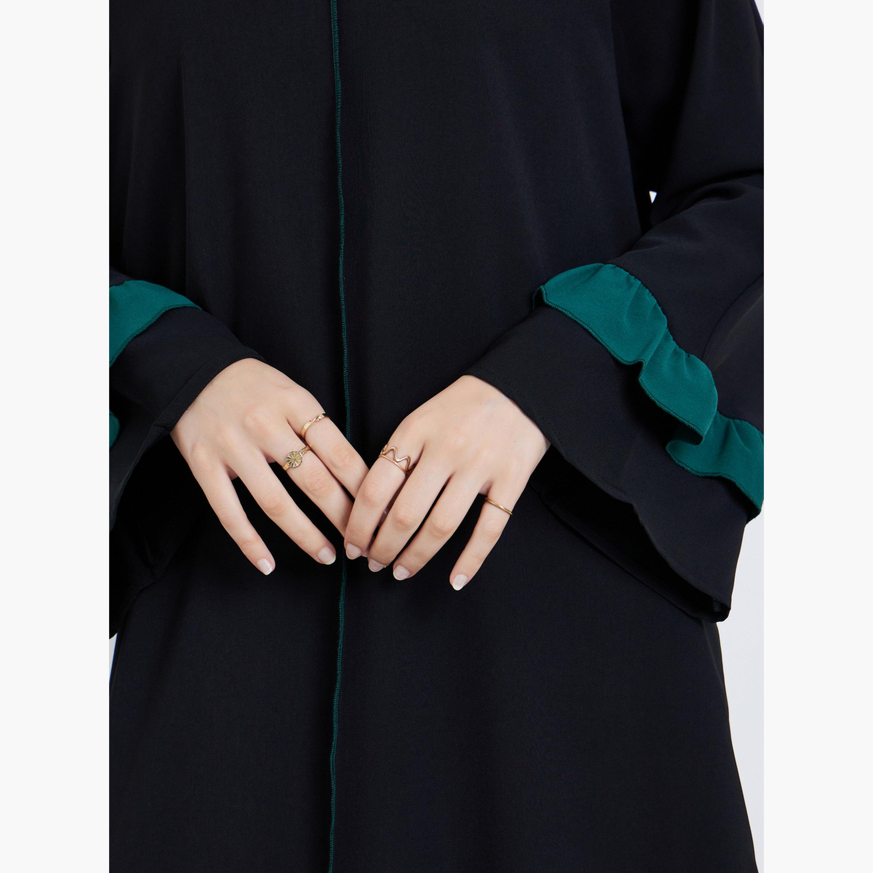 جلابية طويلة بتفاصيل كشكشة-women-arabicclothing-jalabiyas-image-4