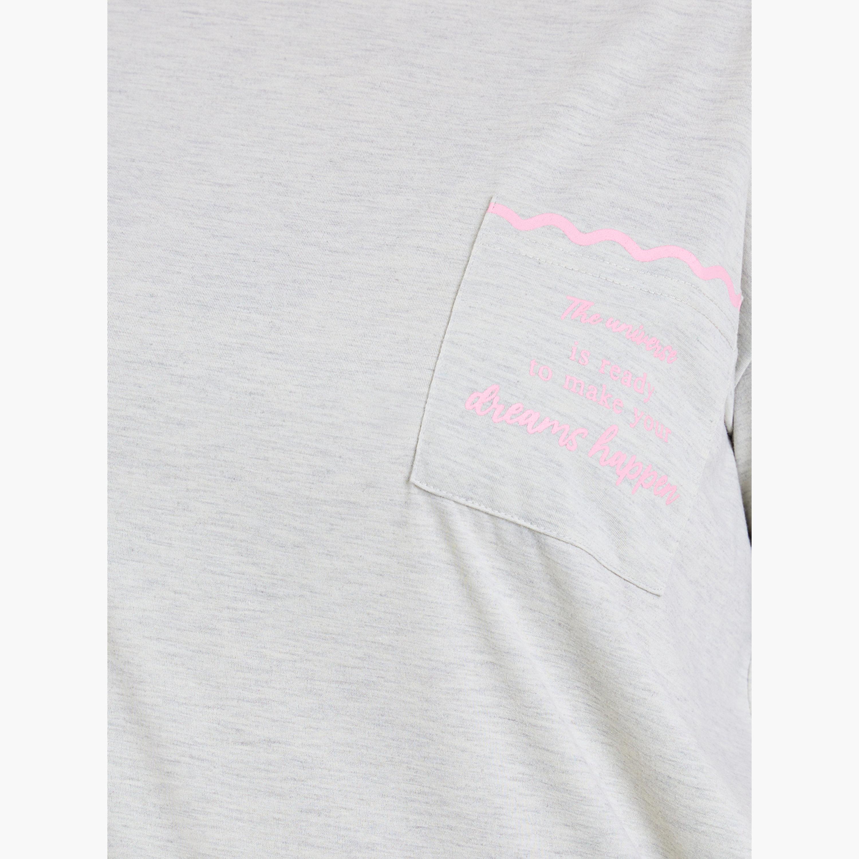 طقم بيجاما من بنطال وتيشيرت بمقاس كبير-women-clothing-nightwear-pyjamas-longsets-image-6