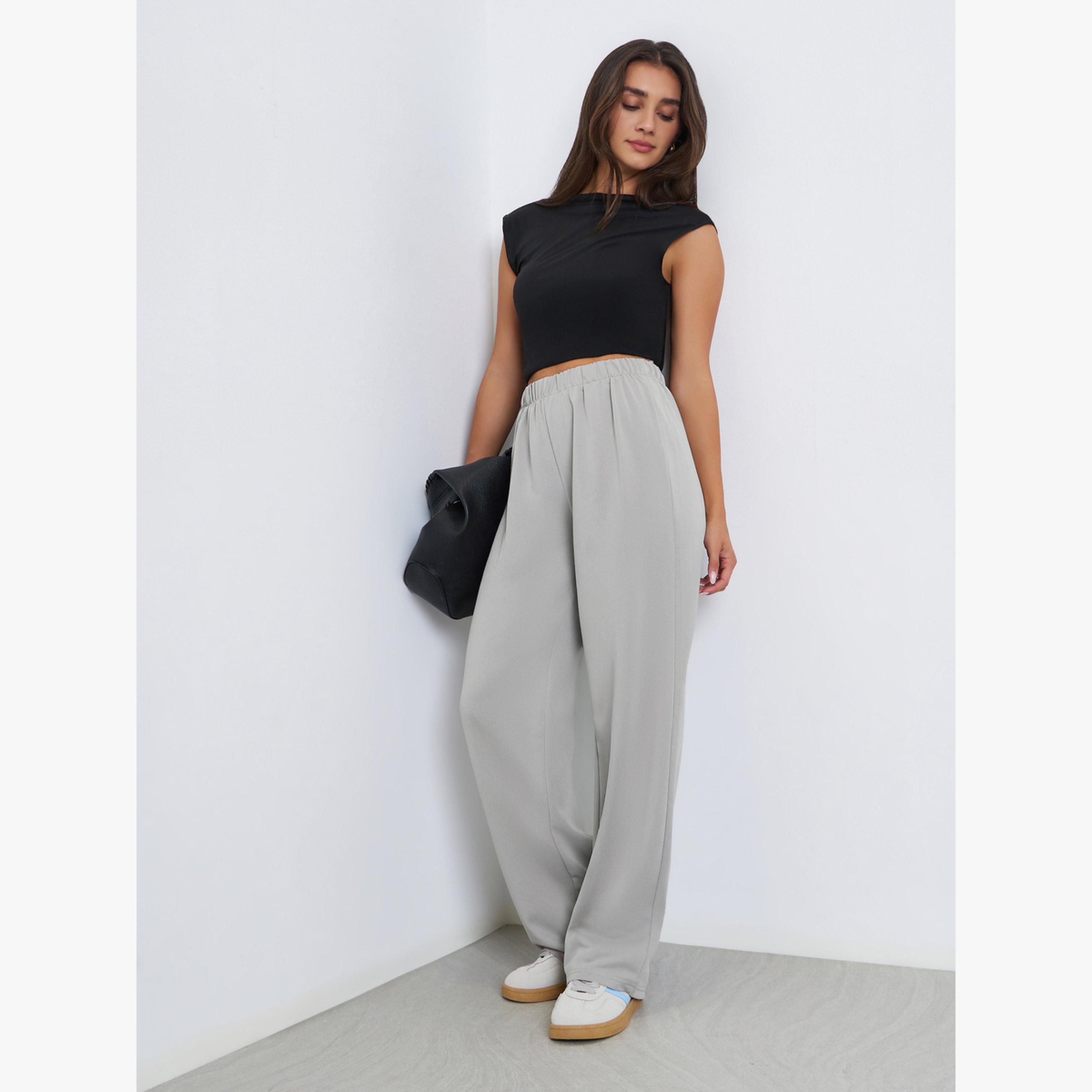 جوغر بأرجل واسعة-women-clothing-bottoms-joggers-image-2