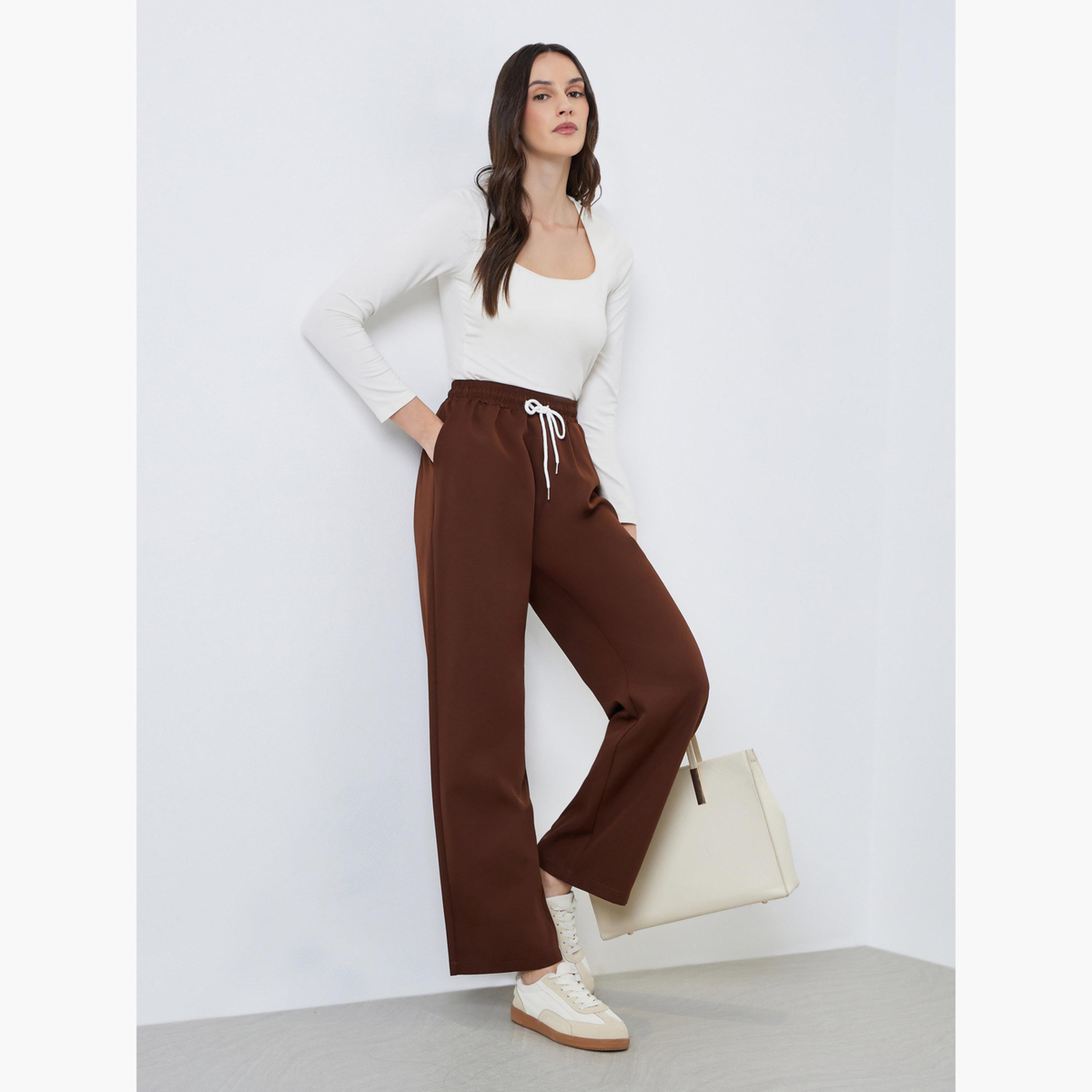 بنطال واسع بالازو-women-clothing-bottoms-joggers-image-2